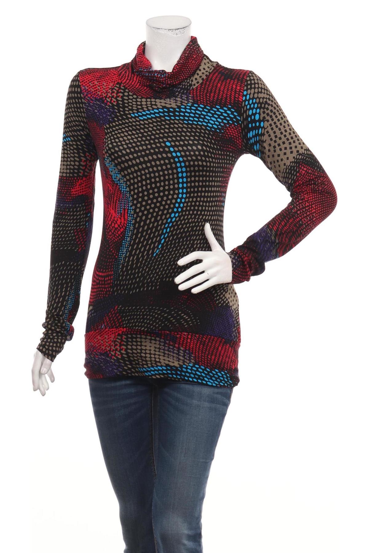 Блуза с поло яка NO NAME1