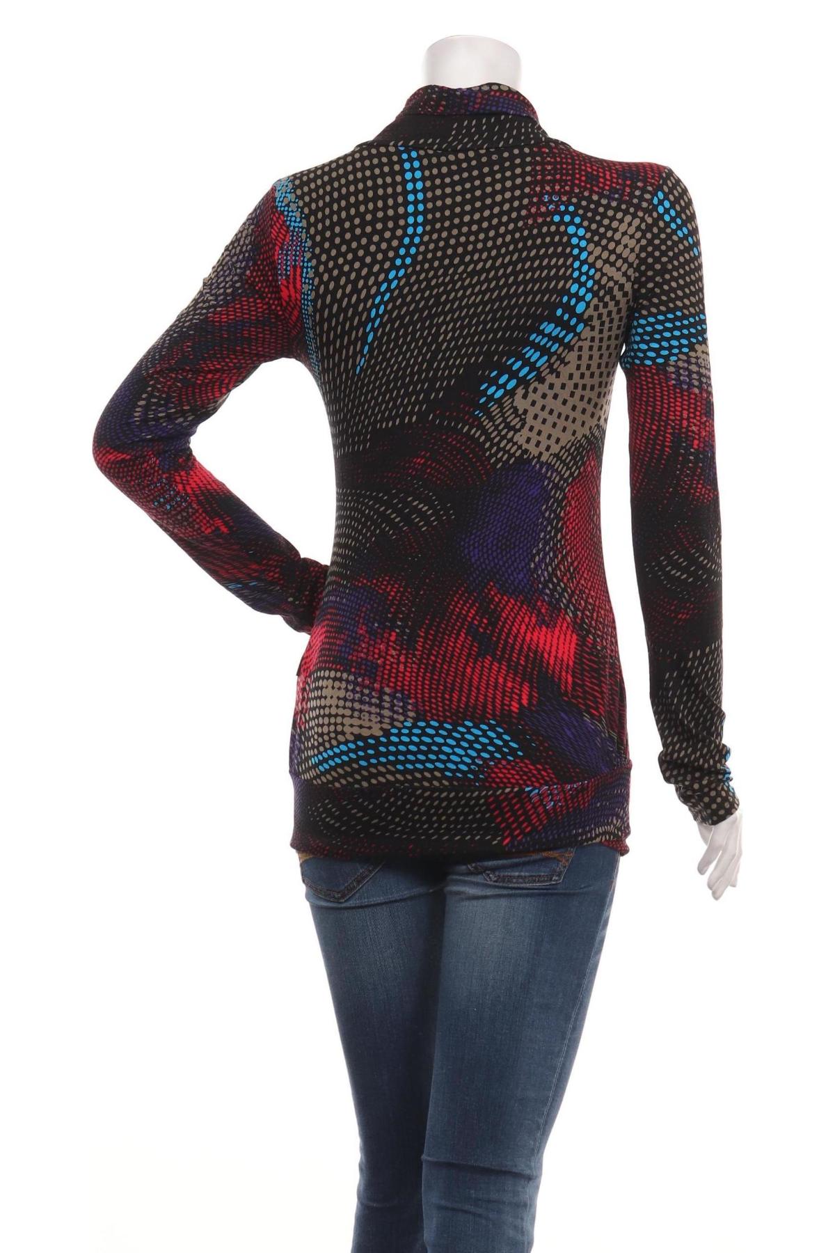 Блуза с поло яка NO NAME2