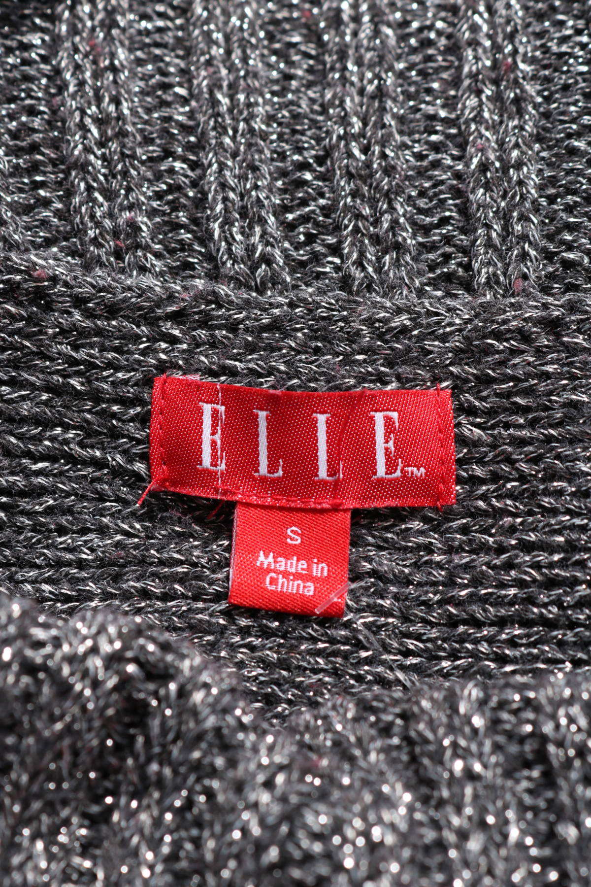Пуловер с поло яка ELLE3