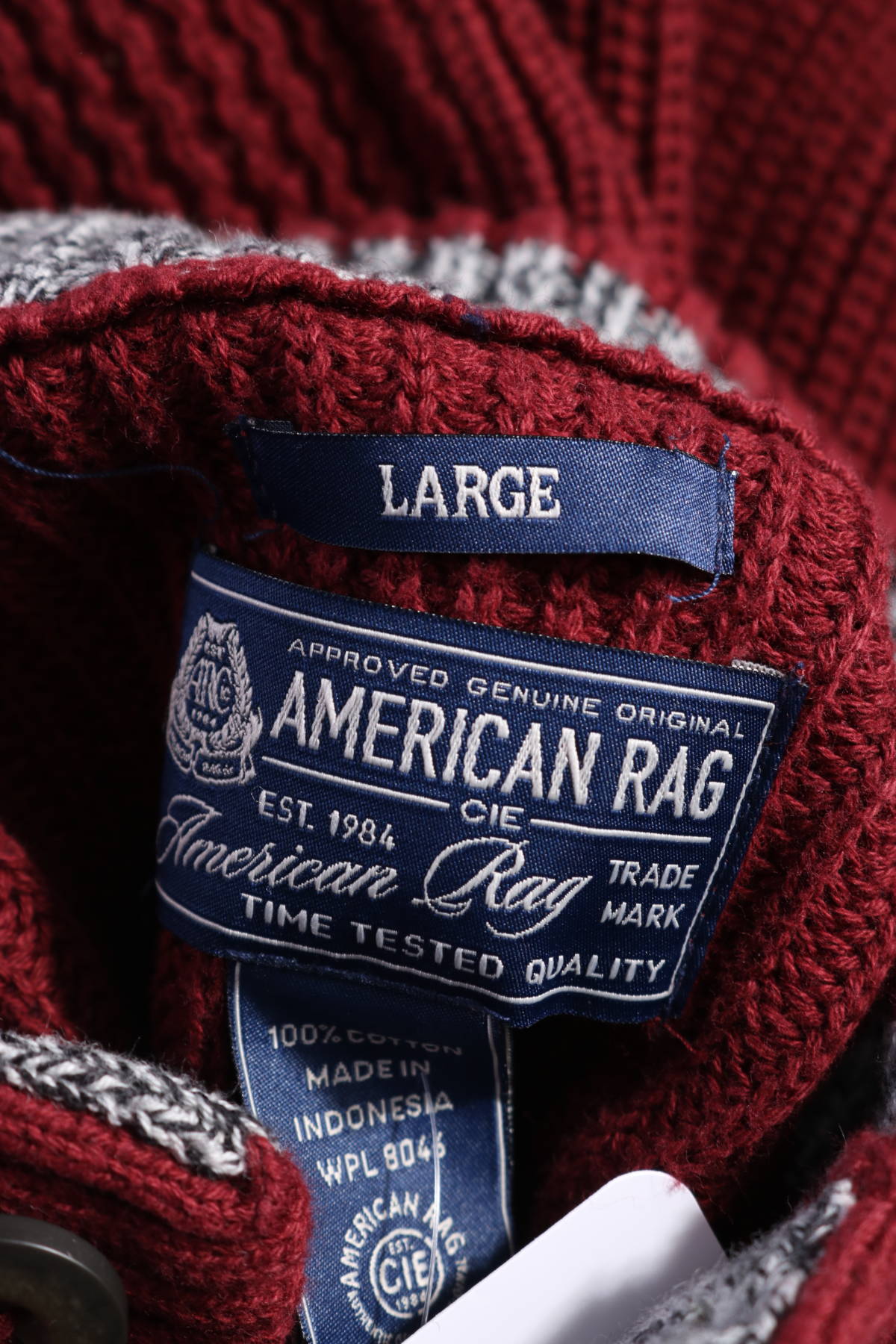 Пуловер с поло яка AMERICAN RAG2