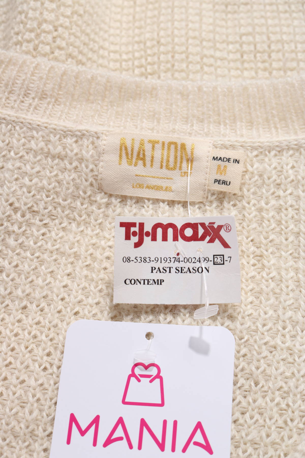 Пуловер NATION LTD3