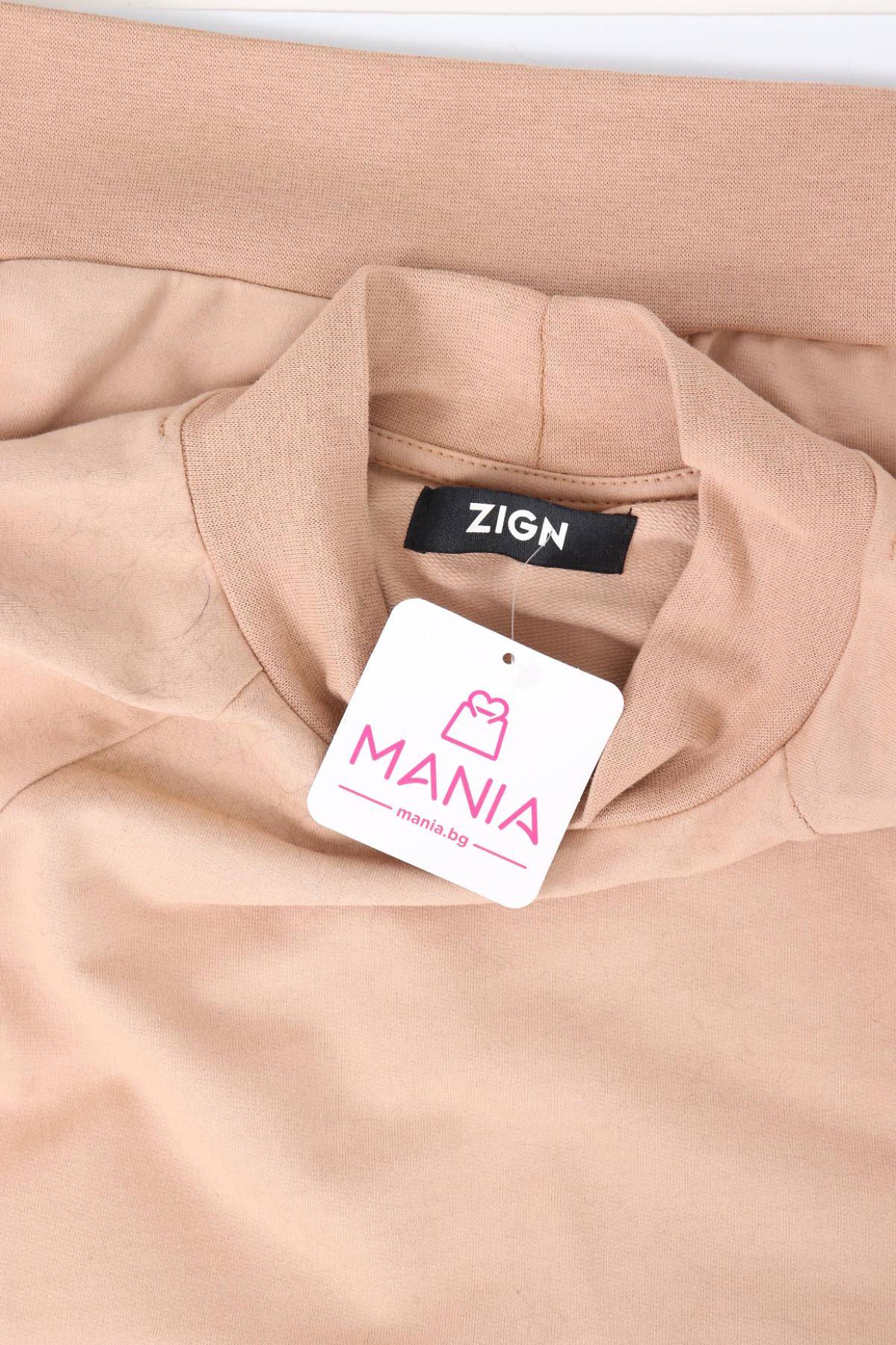 Блуза с поло яка ZIGN3