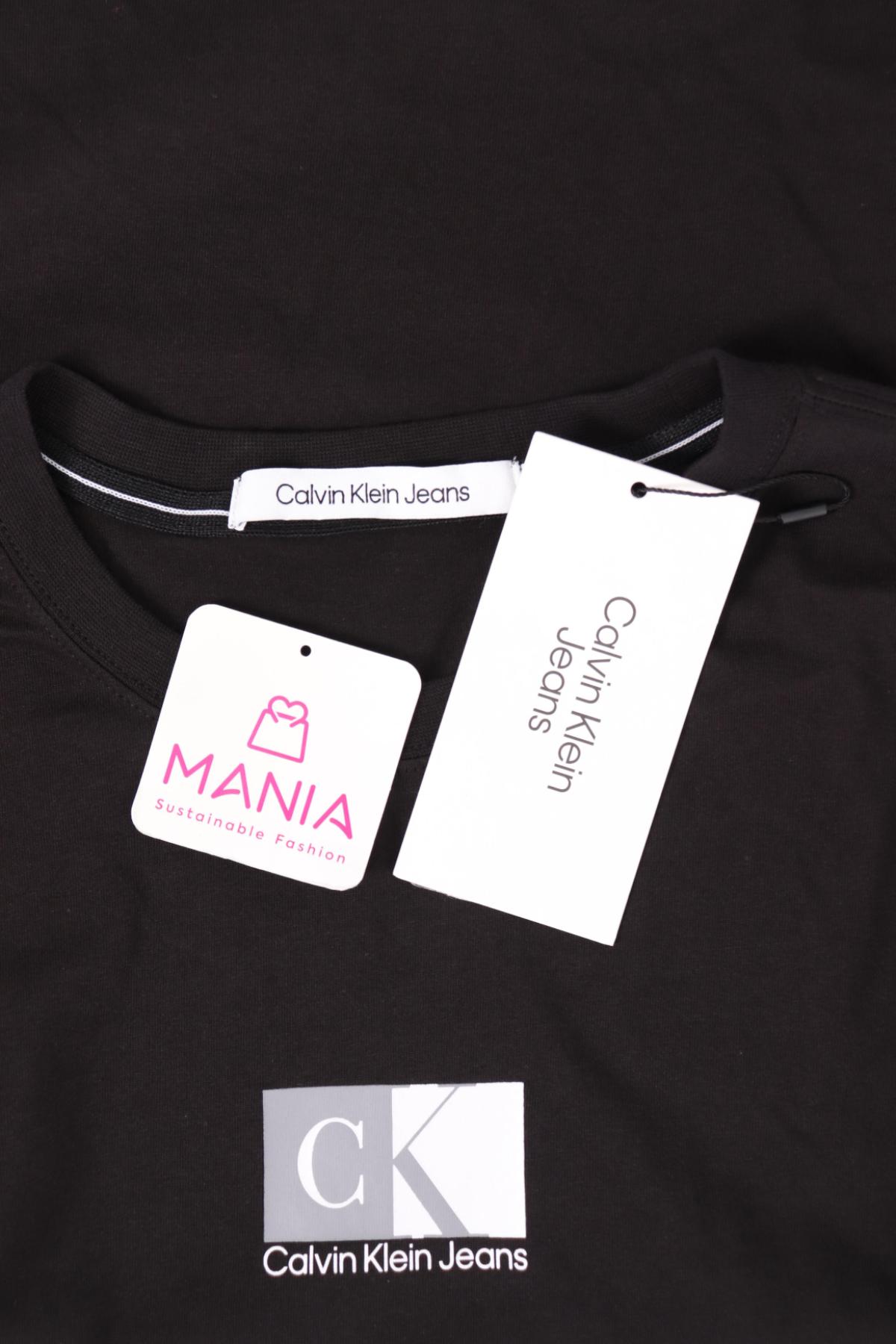 Тениска с щампа CALVIN KLEIN JEANS3