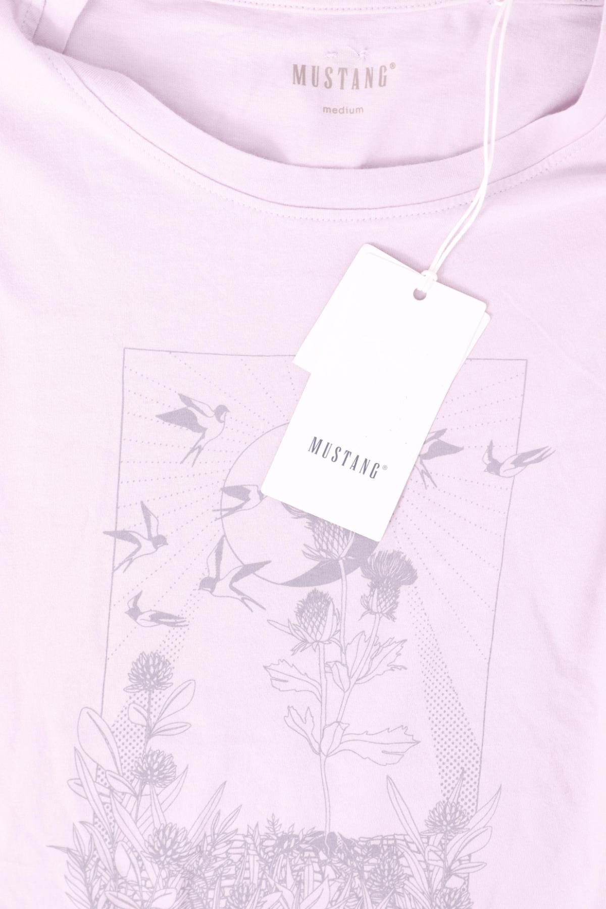 Тениска с щампа MUSTANG3