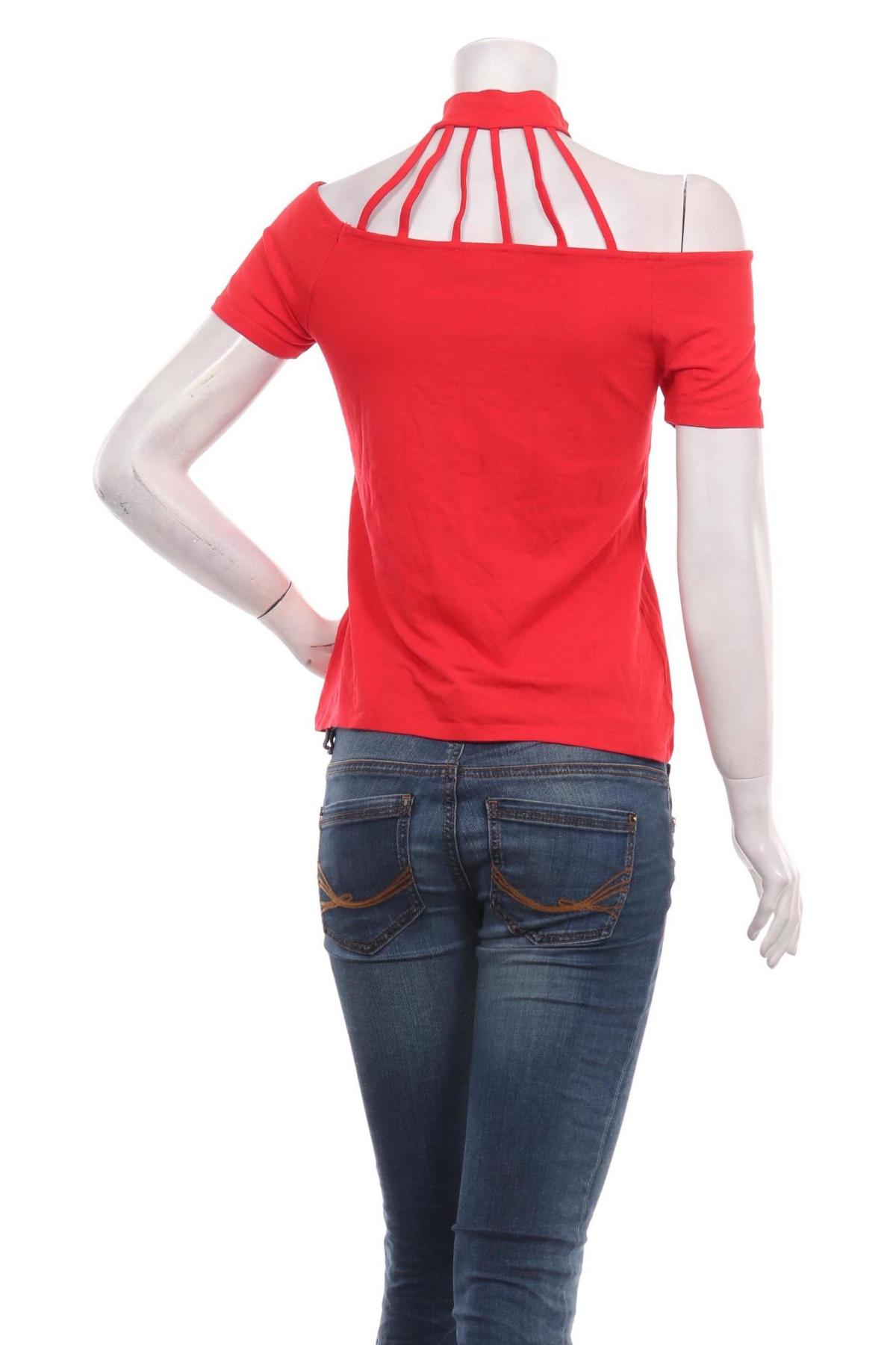 Блуза с поло яка AMISU2