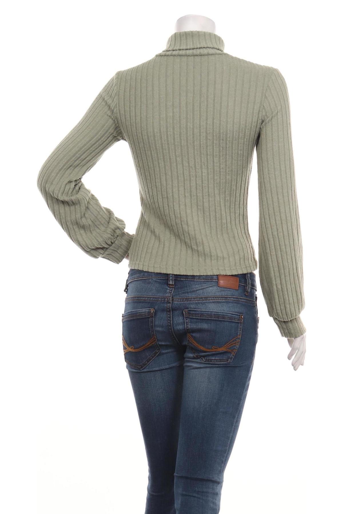 Блуза с поло яка SHEIN2