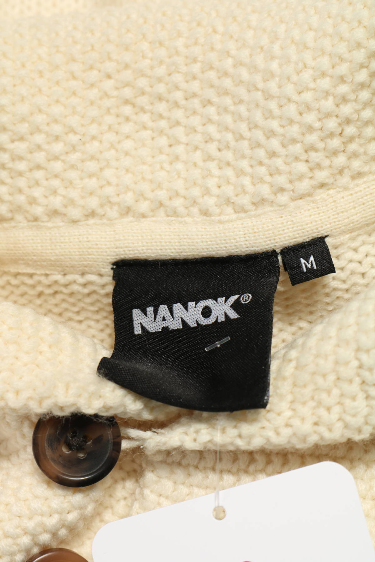 Пуловер с поло яка NANOK3
