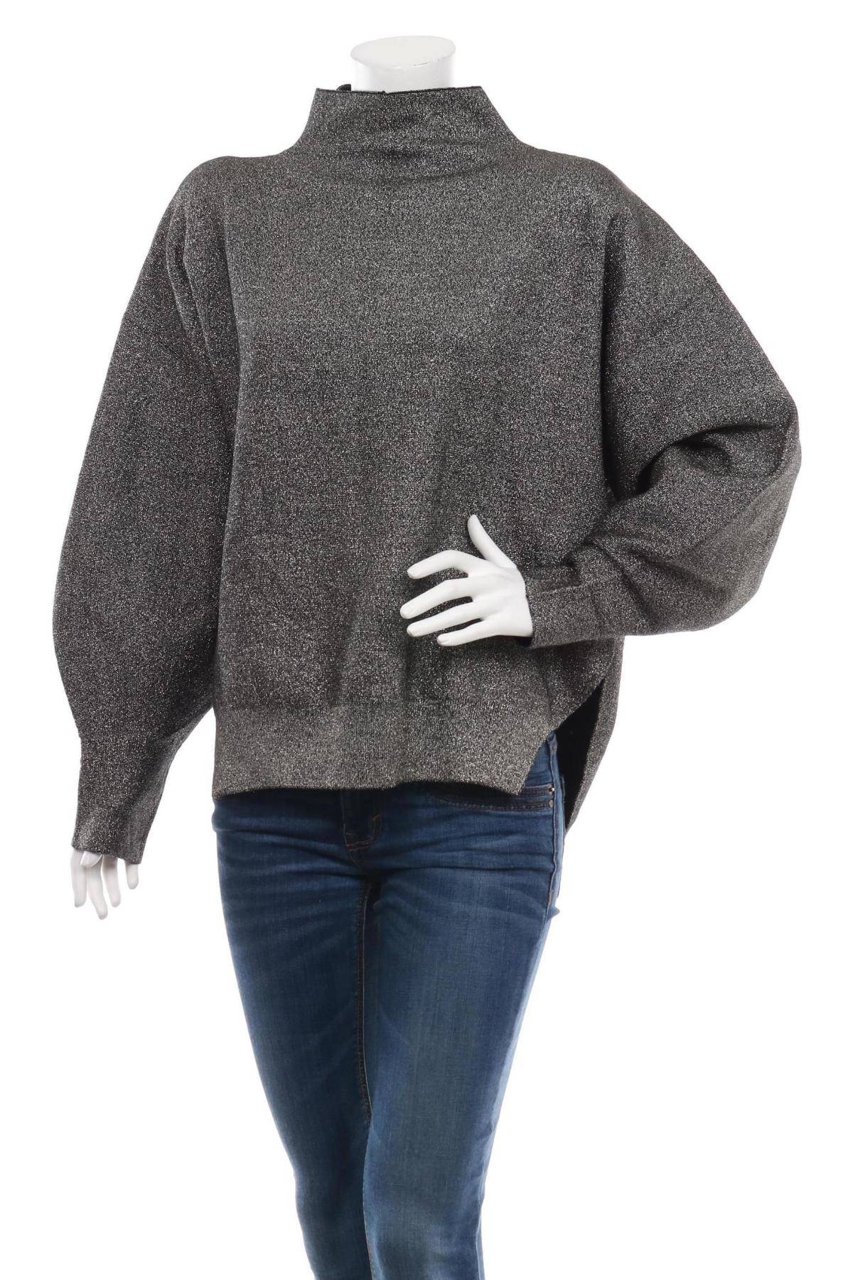 Пуловер с поло яка H&M1