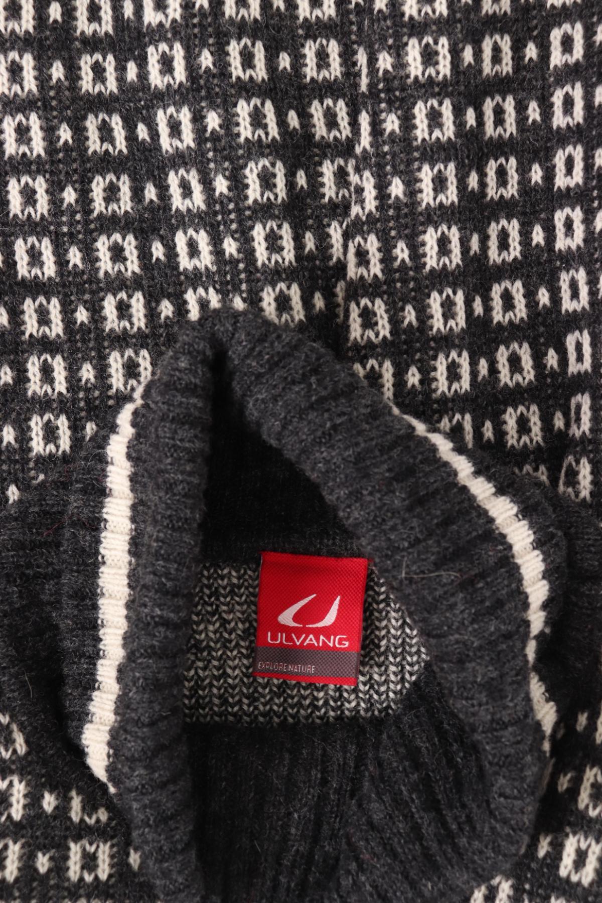 Пуловер с поло яка ULVANG3