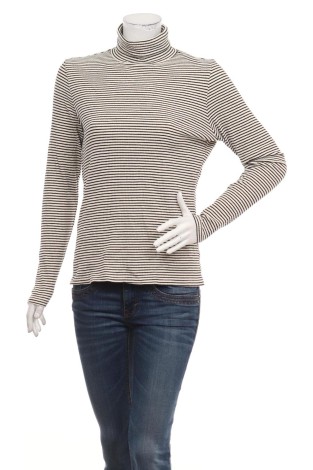 Блуза с поло яка NO NAME