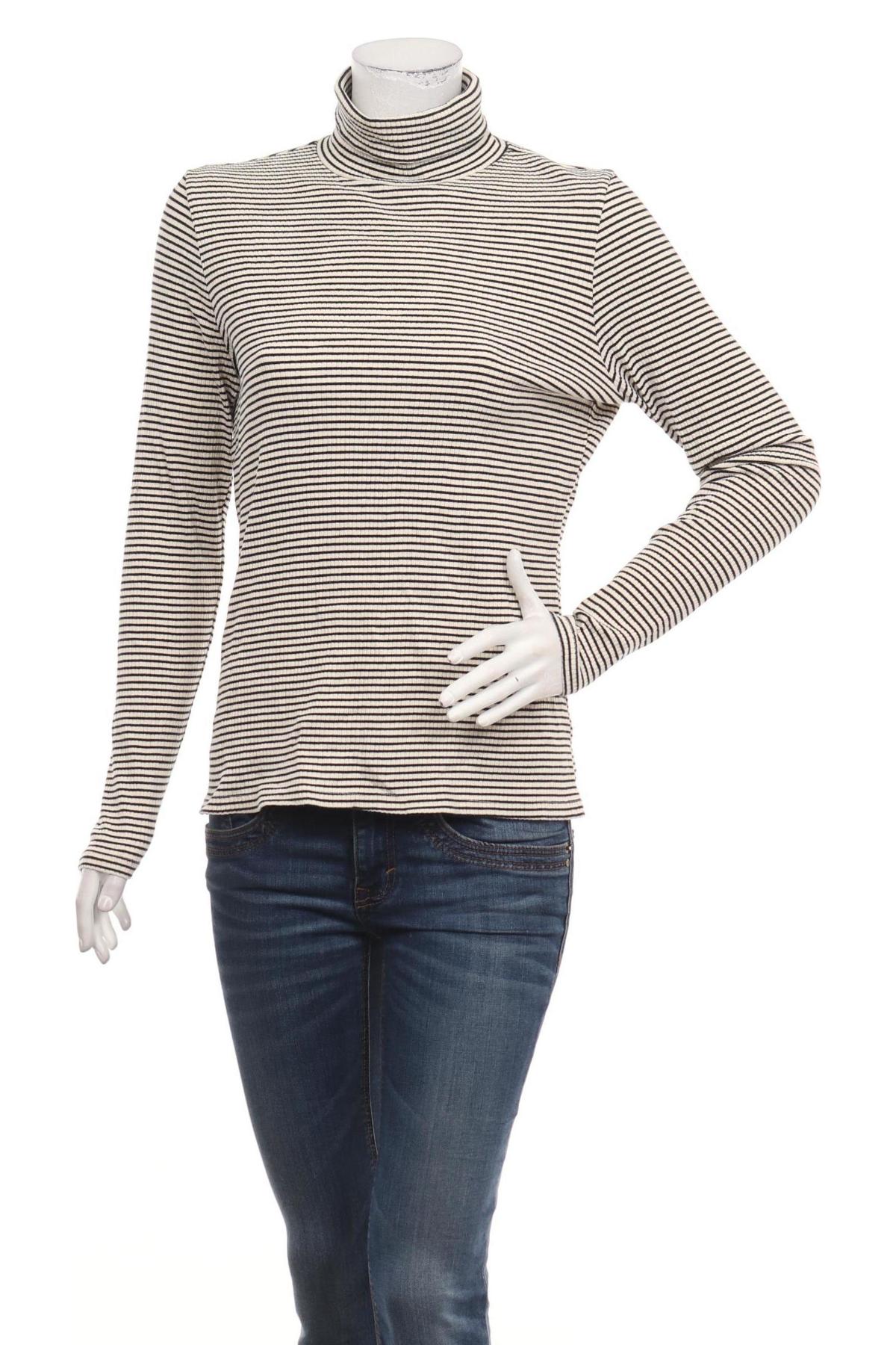 Блуза с поло яка NO NAME1