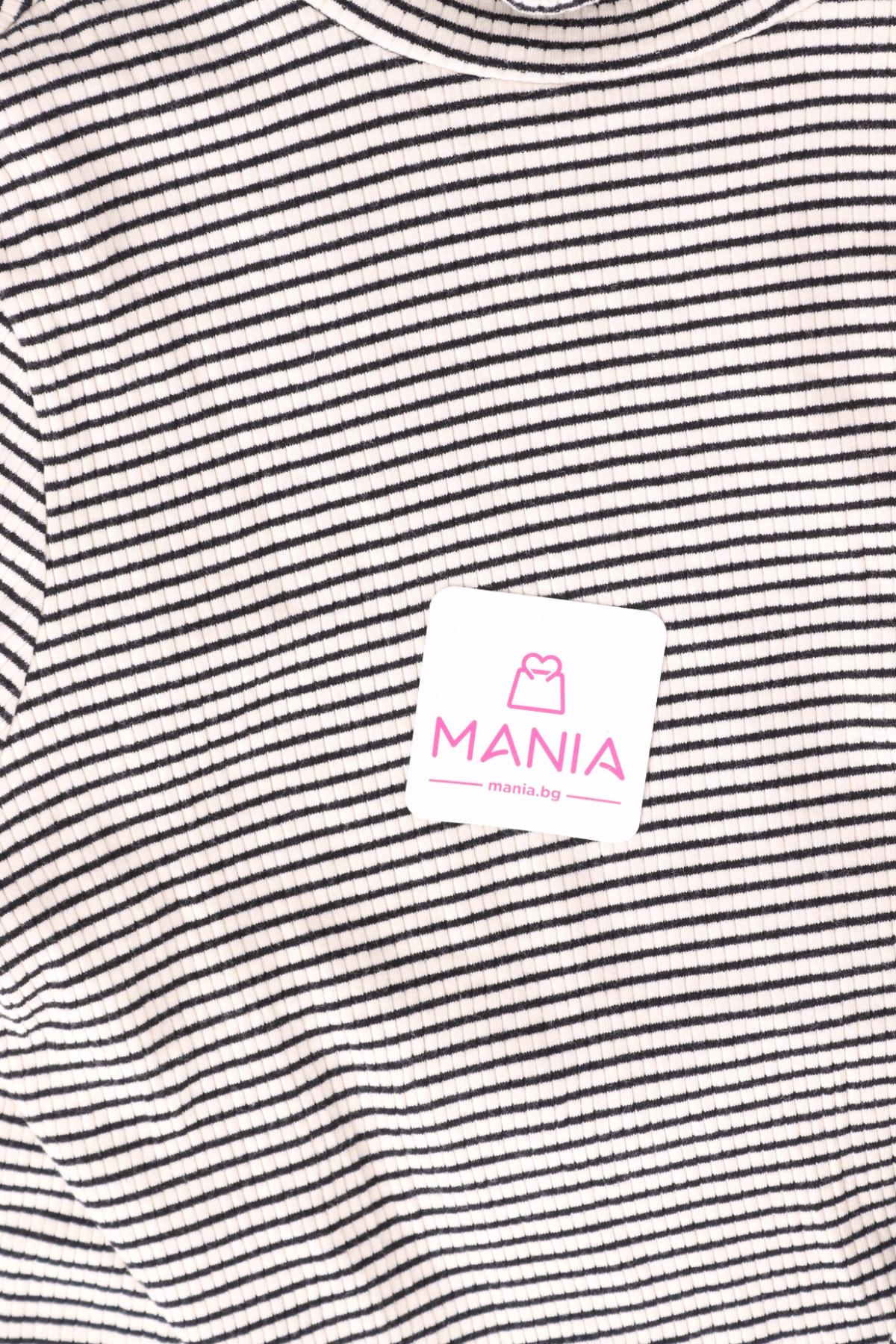 Блуза с поло яка NO NAME3