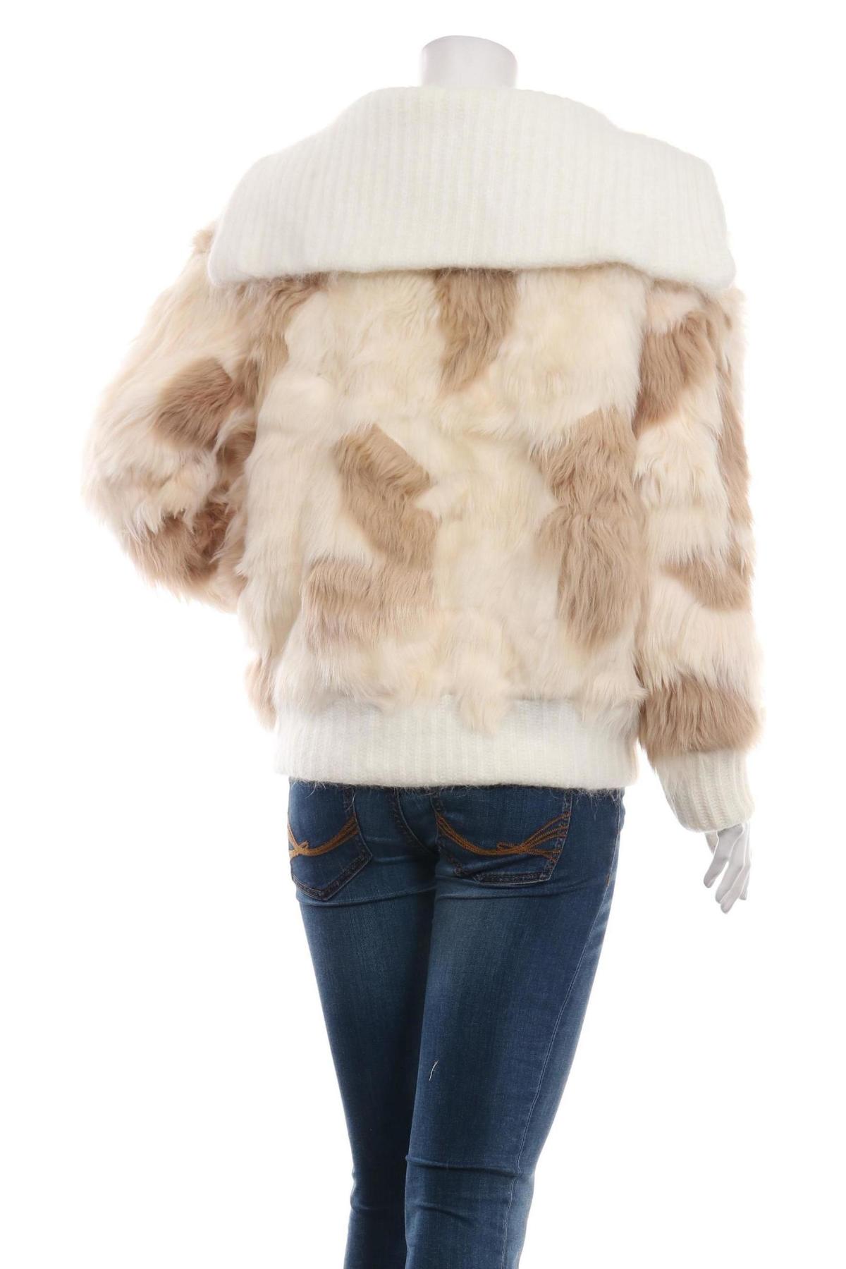 Палто с косъм NO NAME2