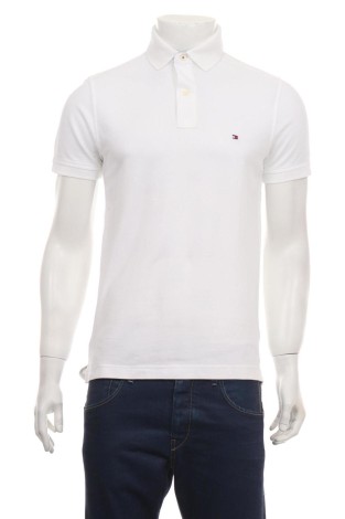 Tricou cu guler TOMMY HILFIGER