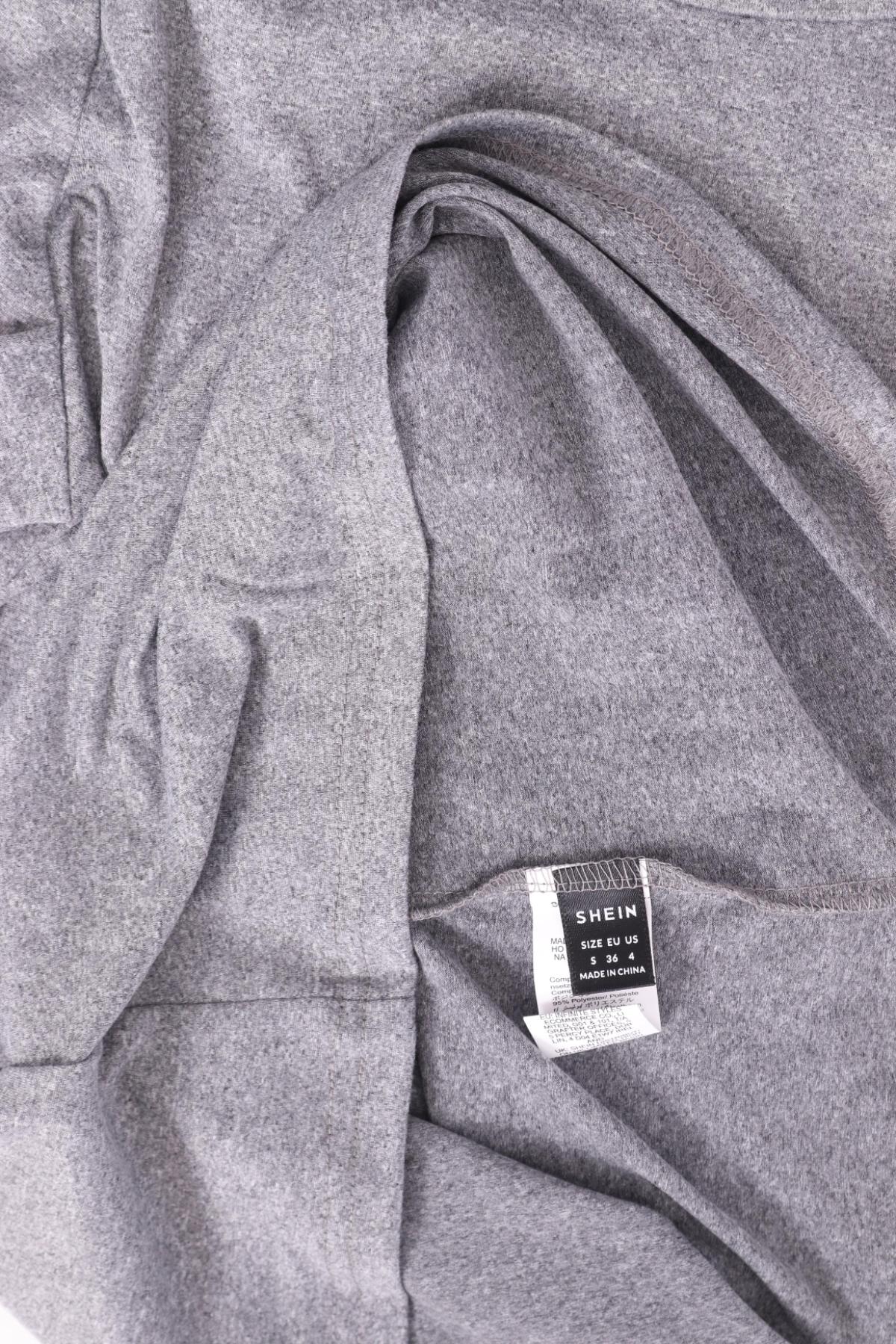 Тениска с щампа SHEIN3