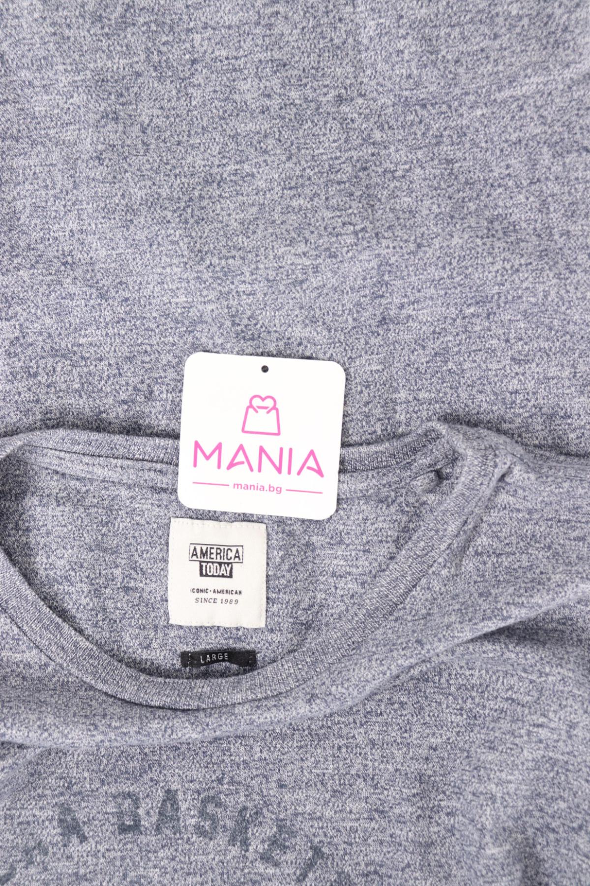 Тениска с щампа AMERICA TODAY3