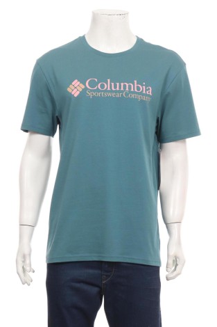 Тениска с щампа COLUMBIA