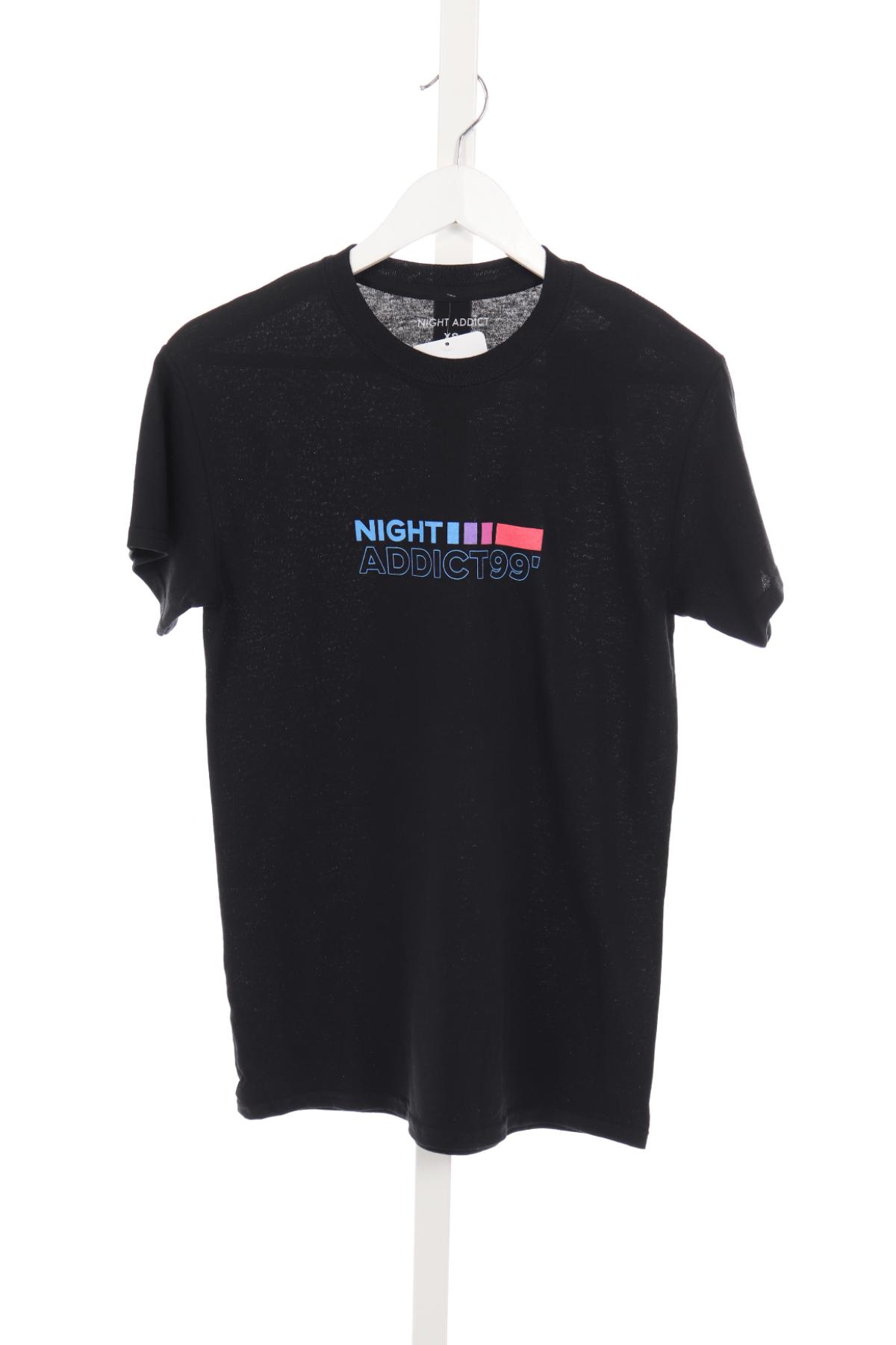 Тениска с щампа NIGHT ADDICT1