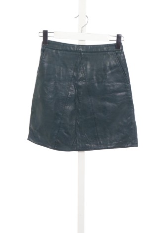 Fustă de piele ZARA