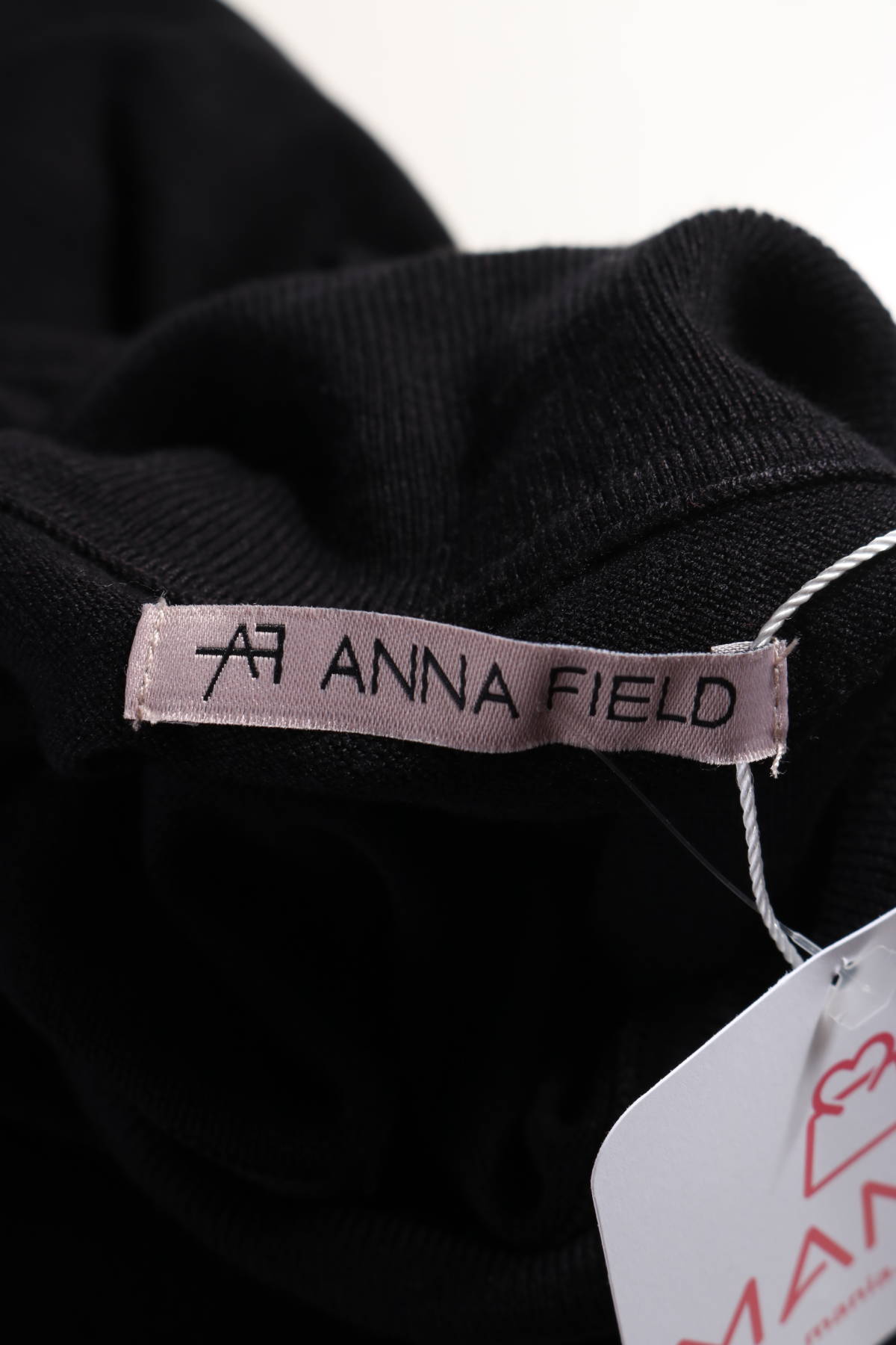 Пуловер с поло яка ANNA FIELD3