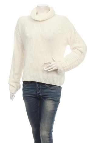 Пуловер с поло яка NA-KD