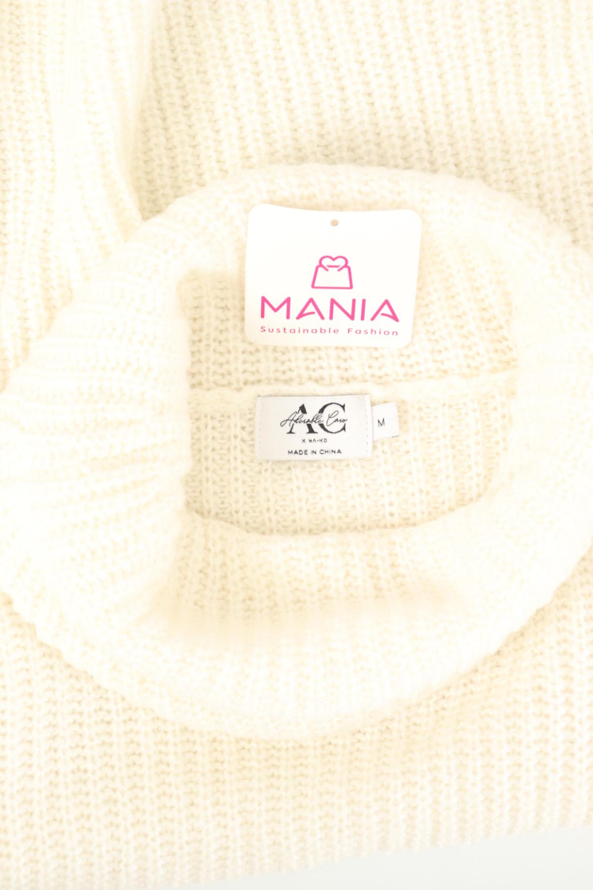 Пуловер с поло яка NA-KD3