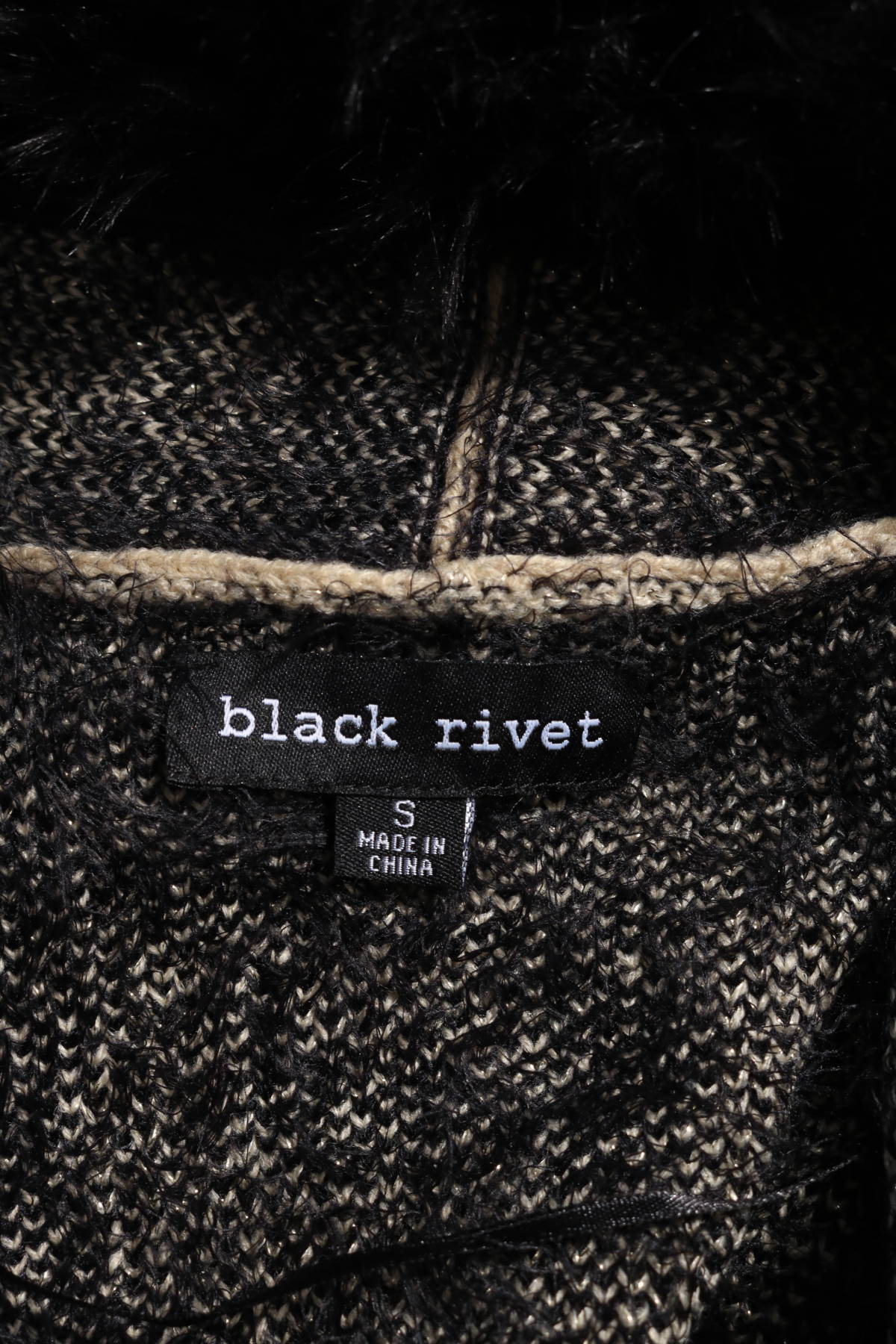 Дълга жилетка BLACK RIVET3