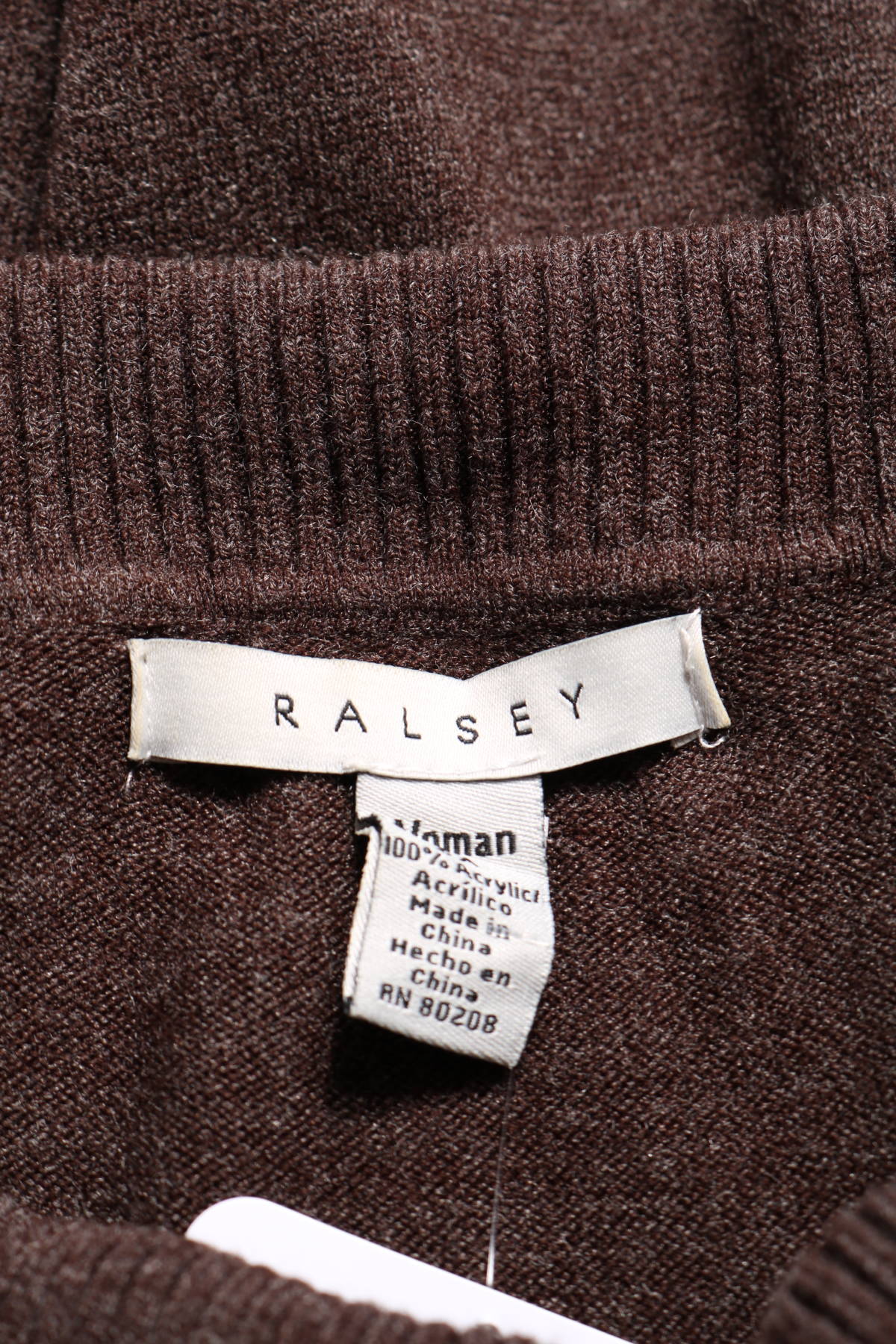Пуловер с поло яка RALSEY3