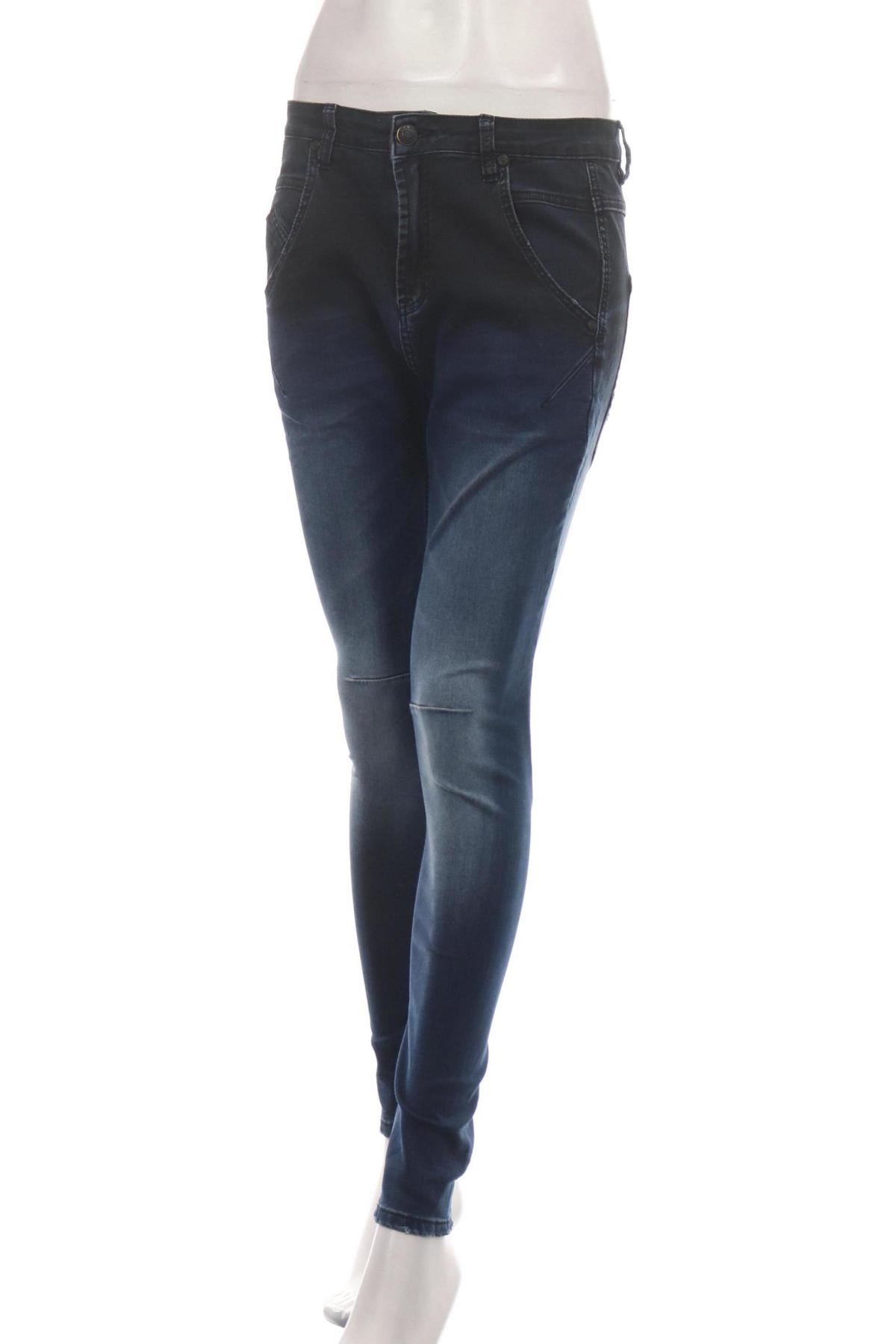 Дънки с висока талия BIANCO1