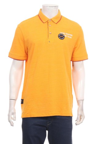 Tricou cu guler TOM TAILOR