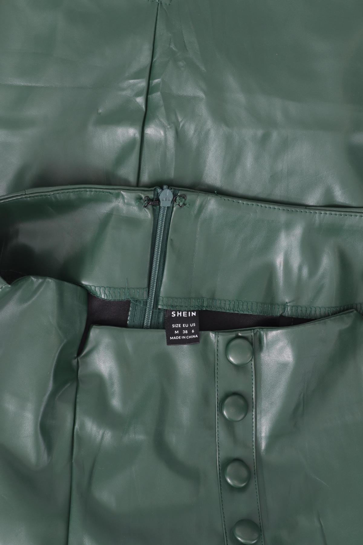 Кожена пола SHEIN3