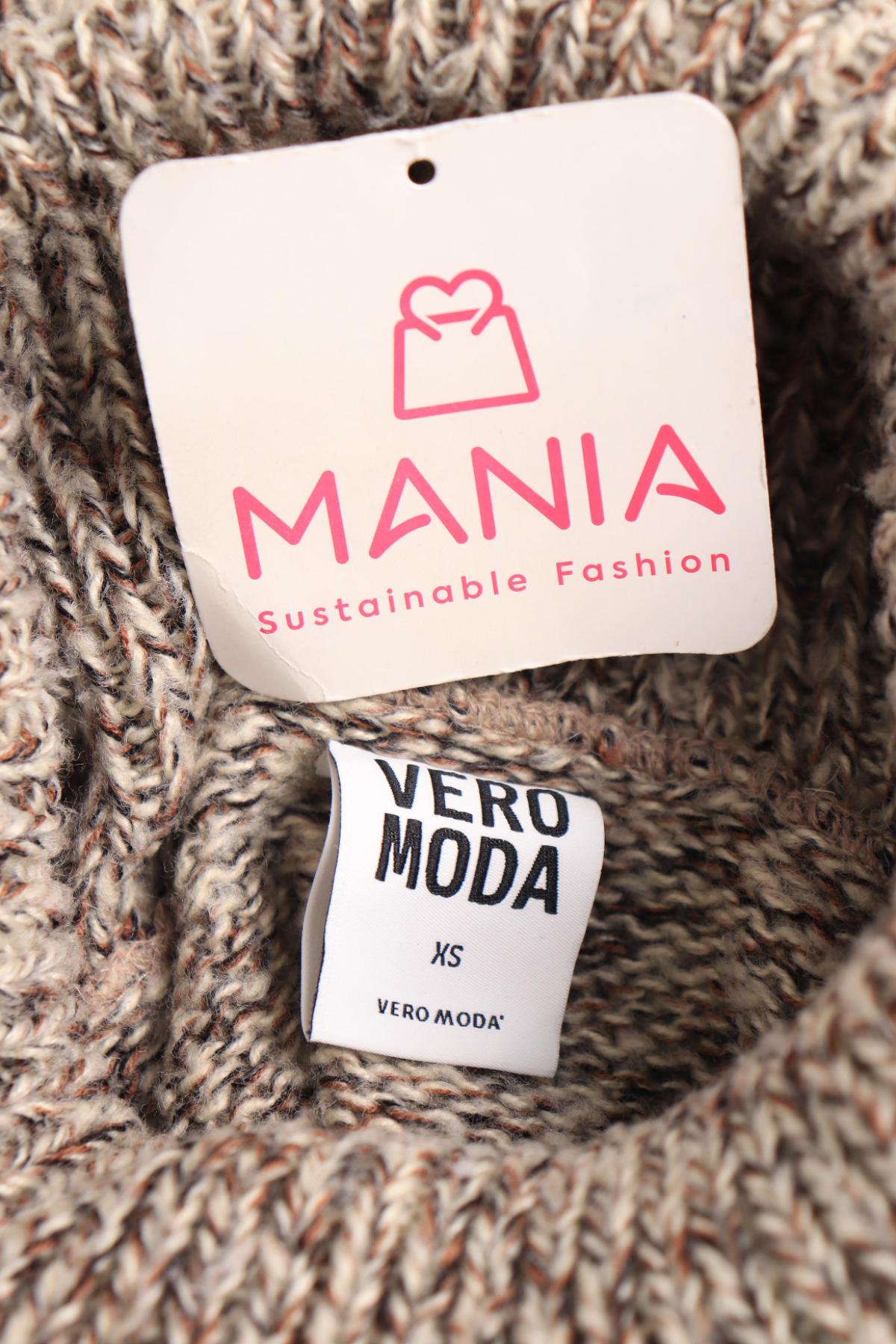 Пуловер с поло яка VERO MODA3