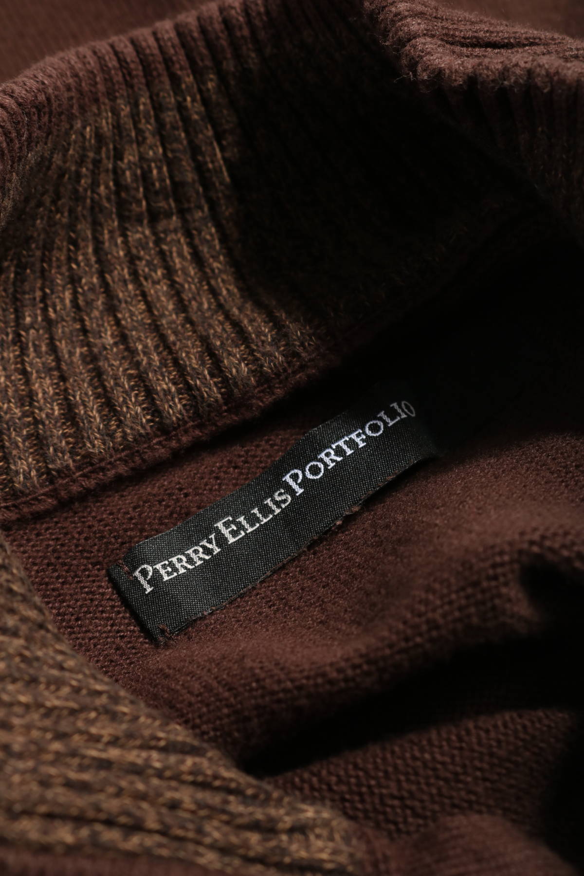 Пуловер с поло яка PERRY ELLIS PORTFOLIO3