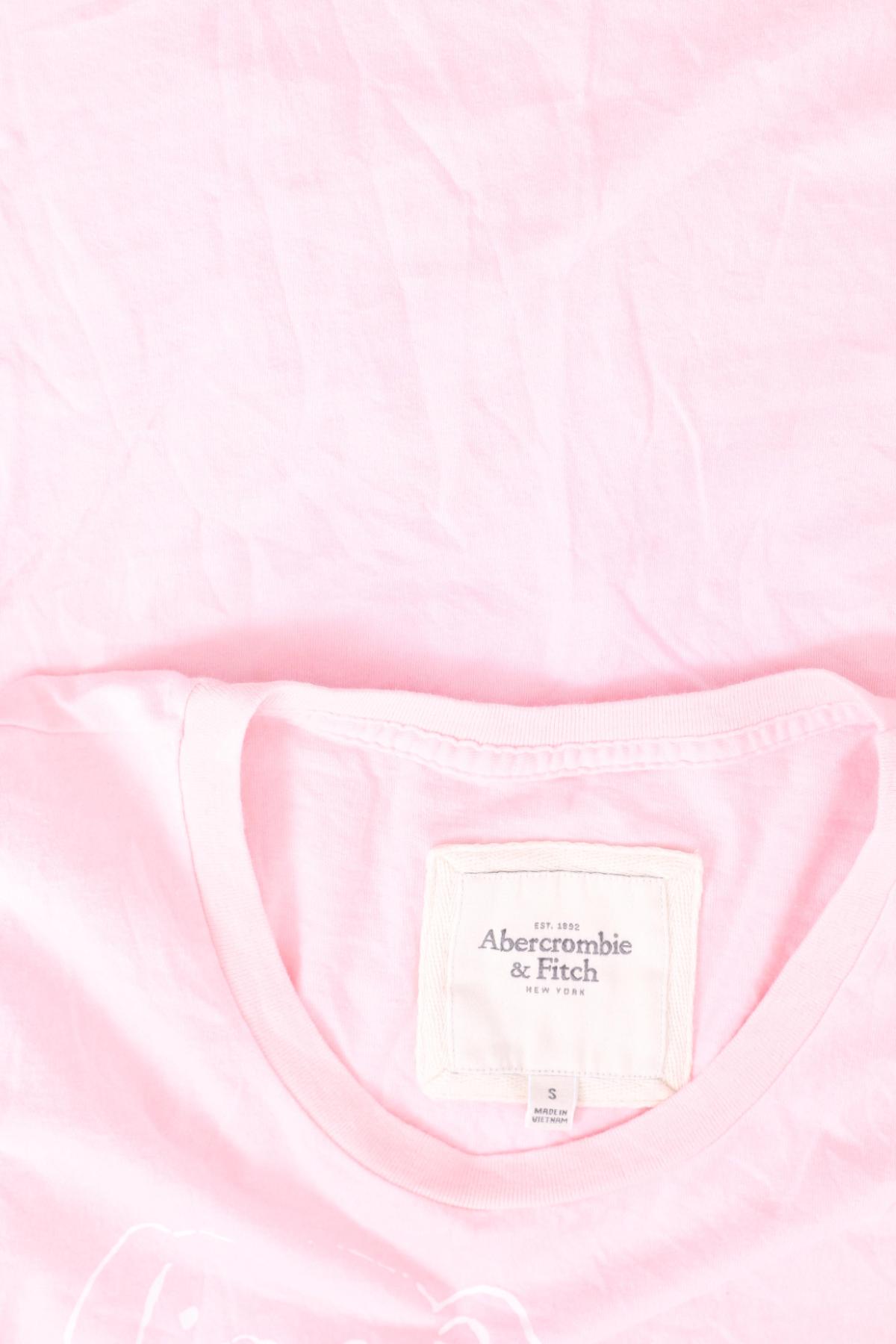 Тениска с щампа ABERCROMBIE & FITCH3