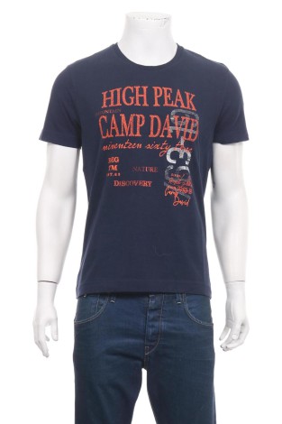 Tricou cu imprimeu CAMP DAVID