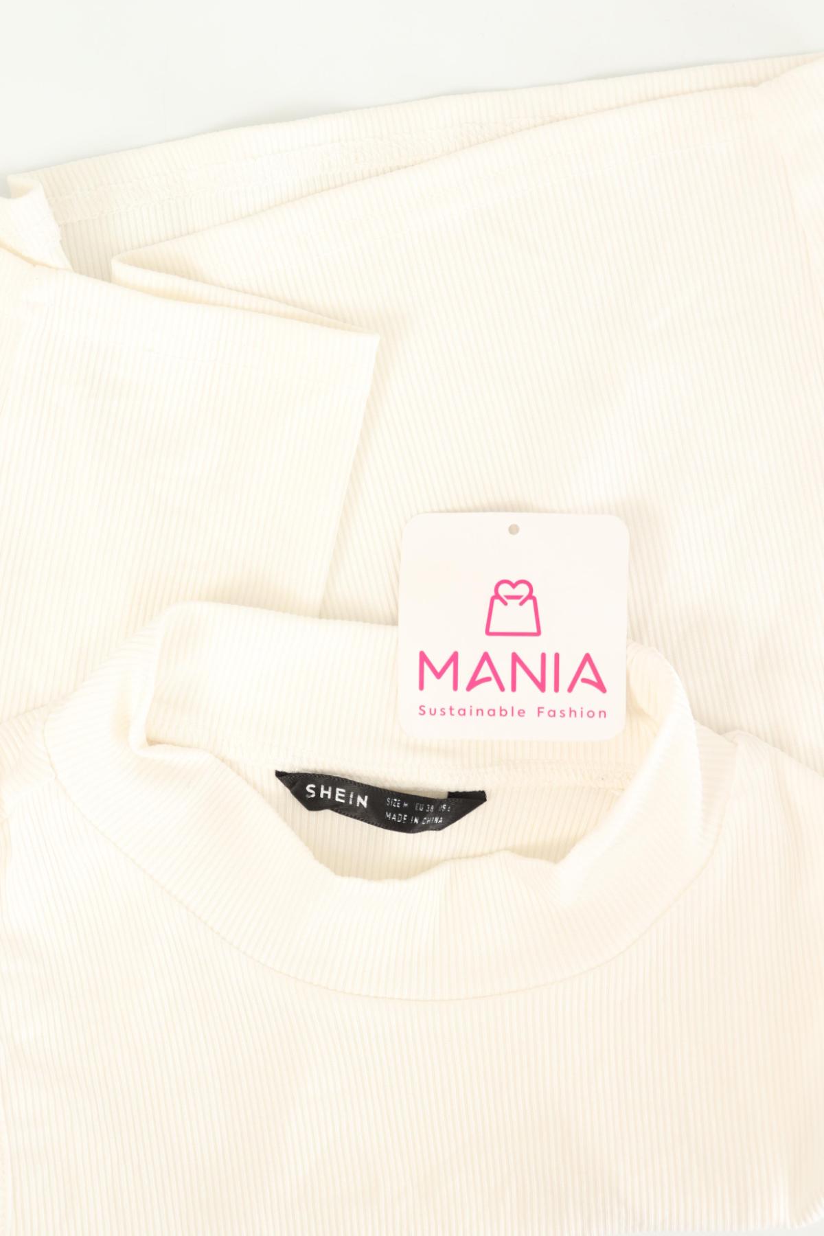 Блуза с поло яка SHEIN3