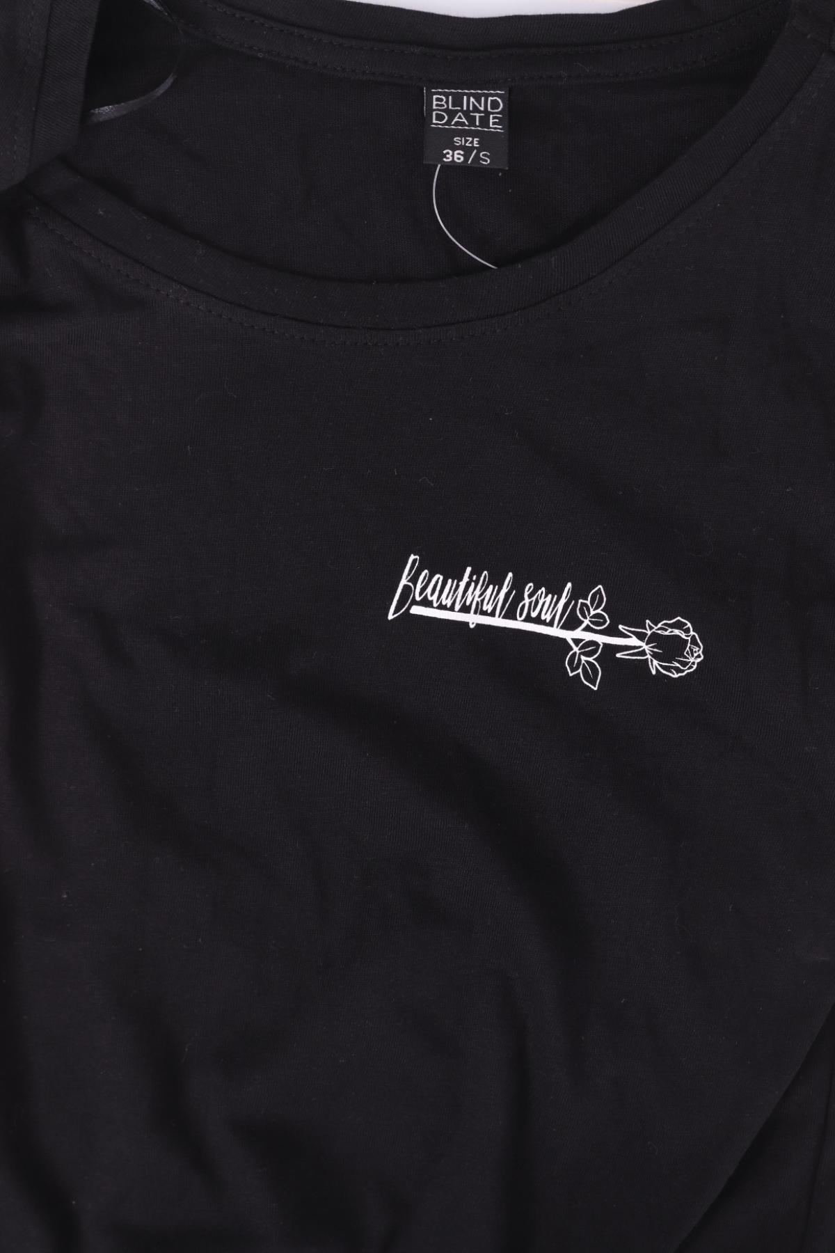 Тениска с щампа BLIND DATE3