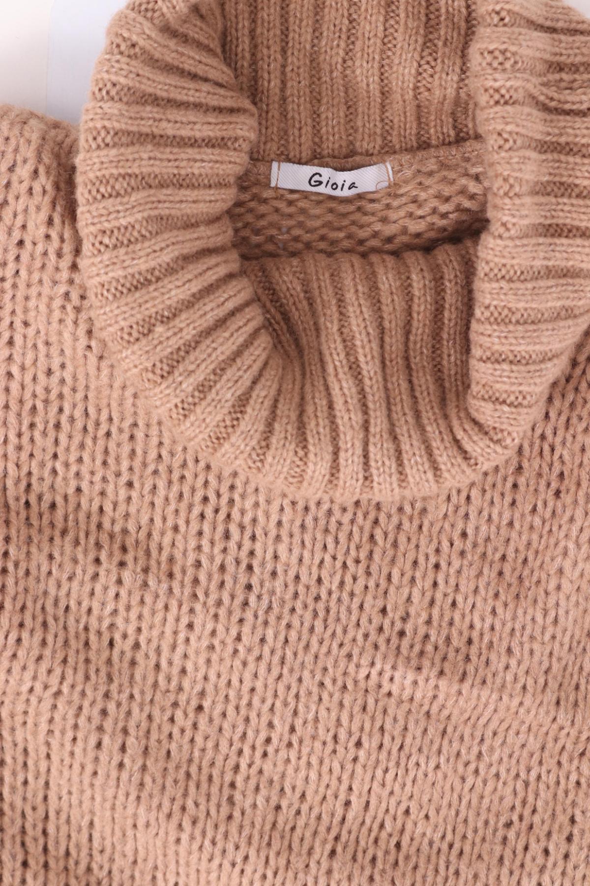 Пуловер с поло яка GIOIA3