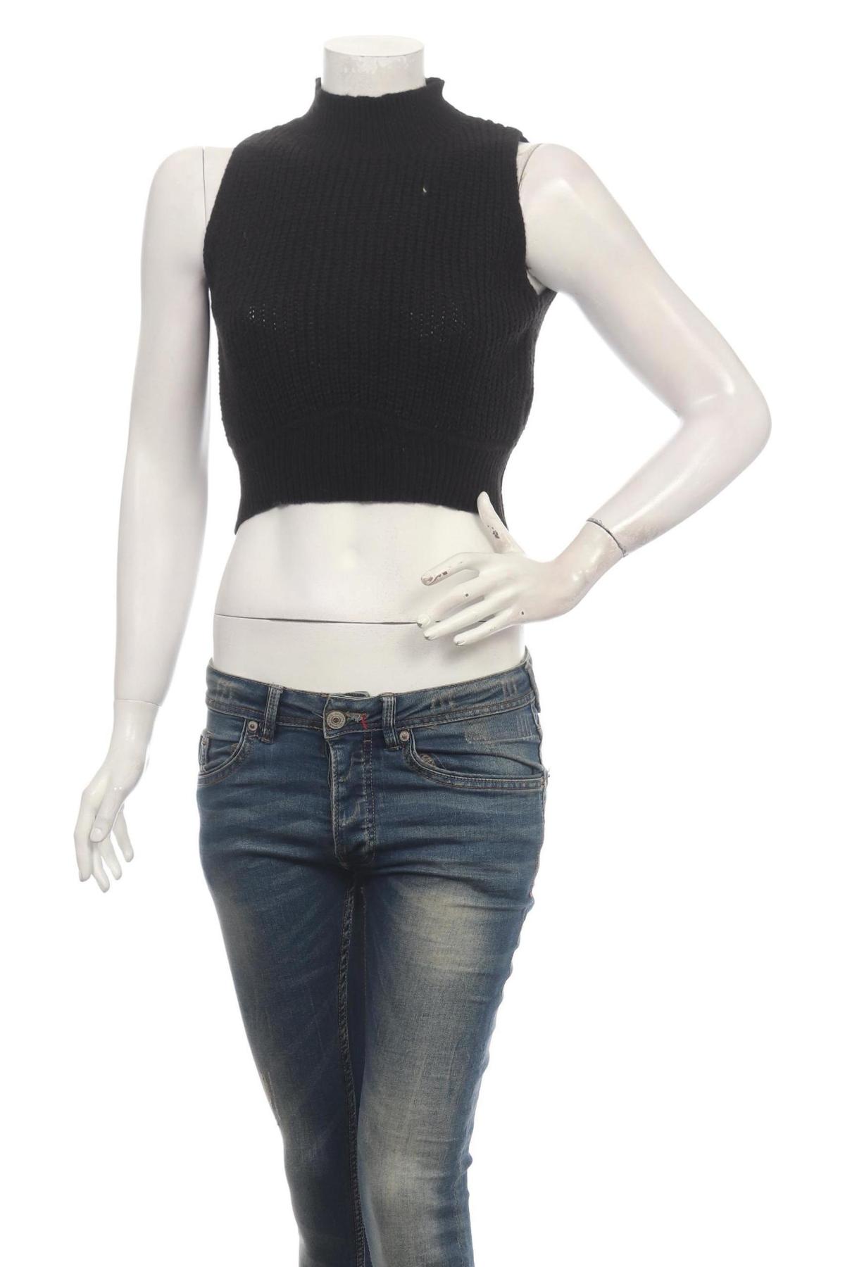 Блуза с поло яка SHEIN1