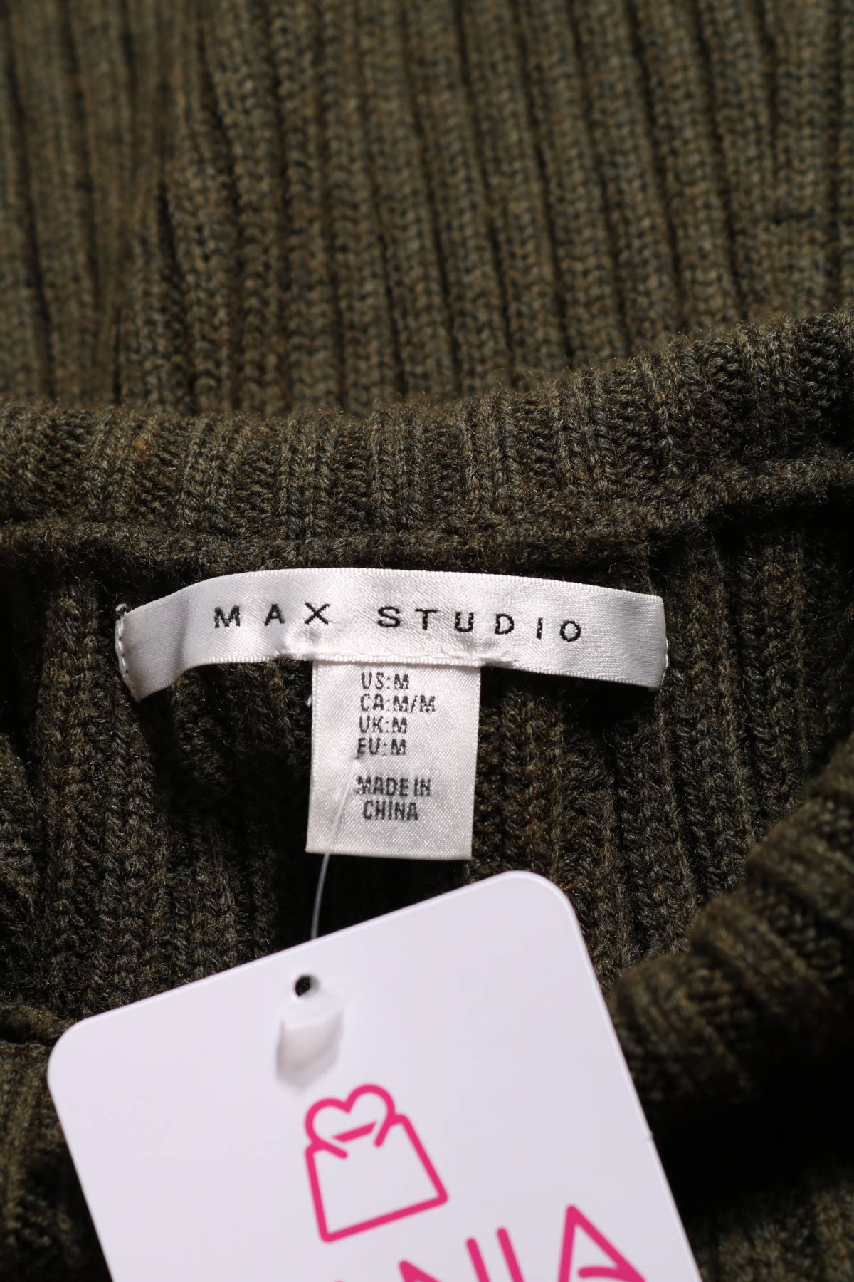 Пуловер с поло яка MAX STUDIO3