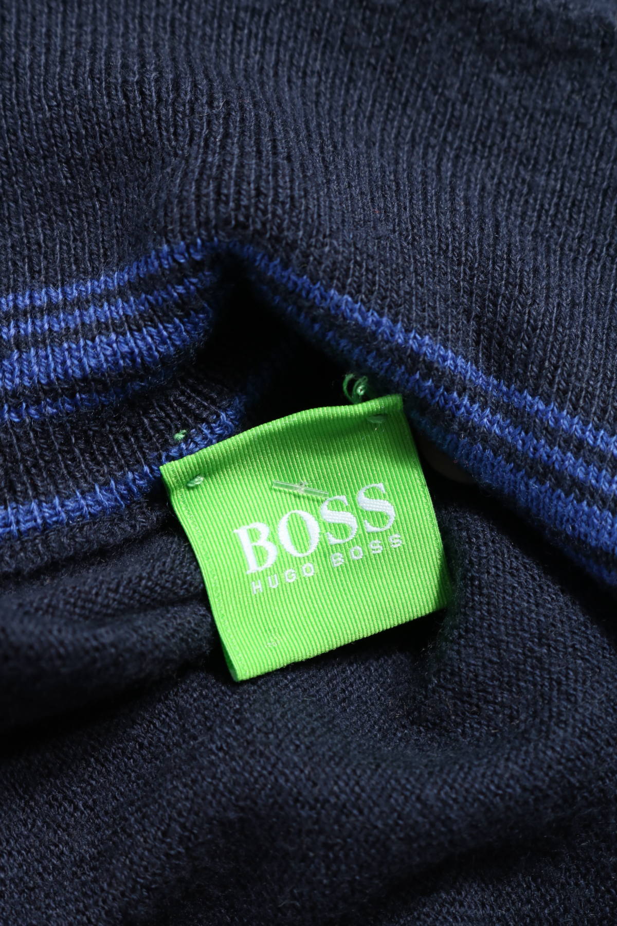 Пуловер с поло яка BOSS GREEN3