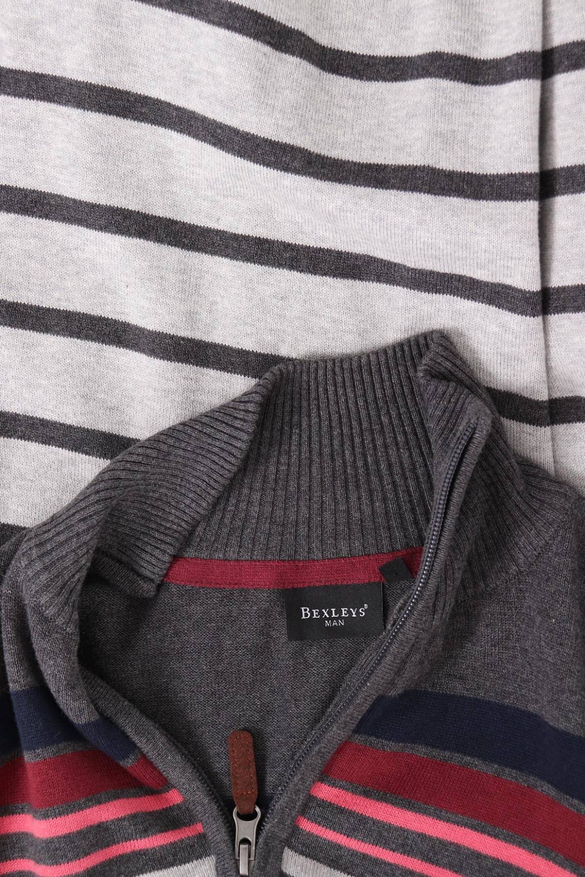Пуловер с поло яка BEXLEYS3