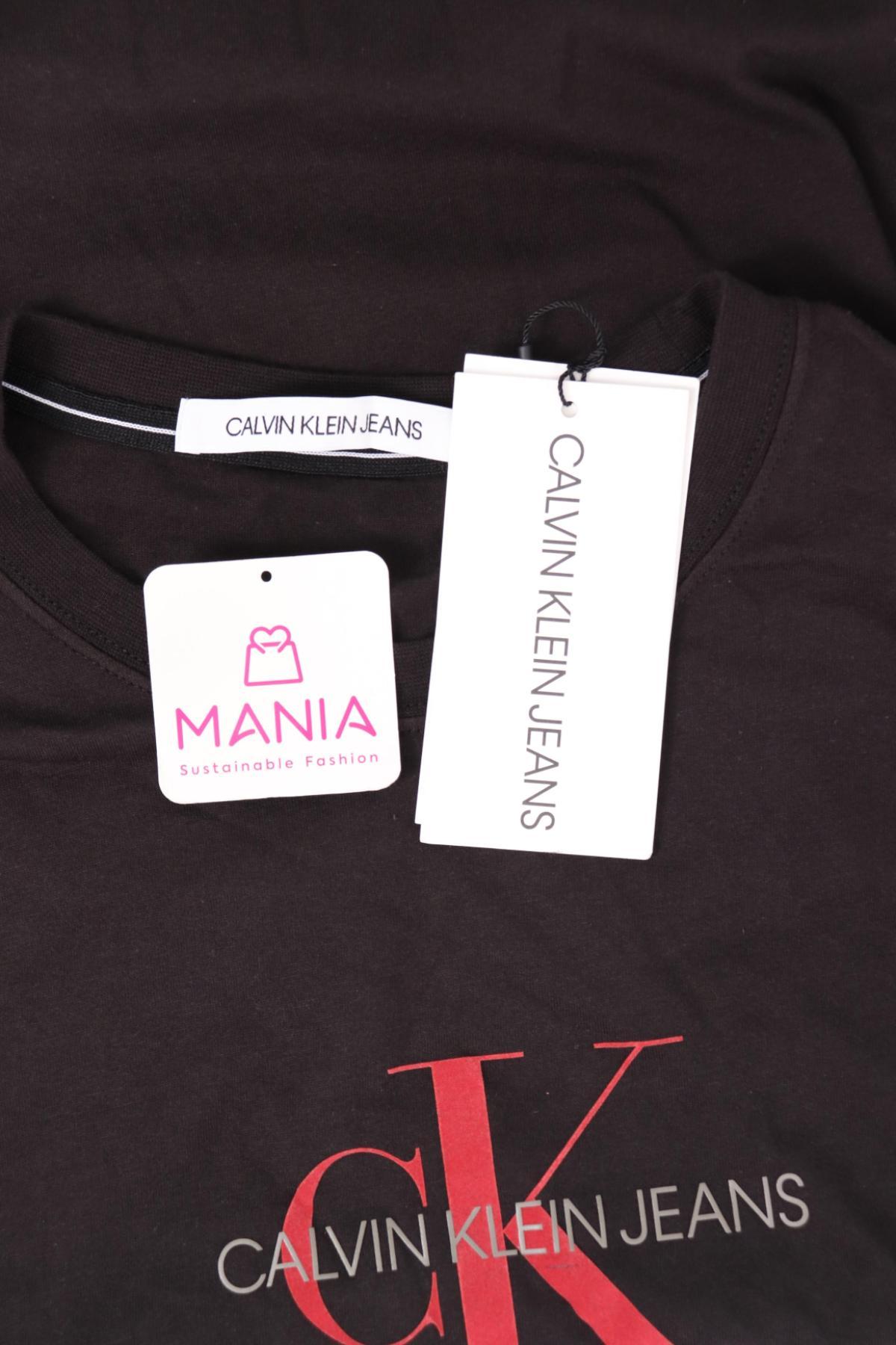 Тениска с щампа CALVIN KLEIN JEANS3