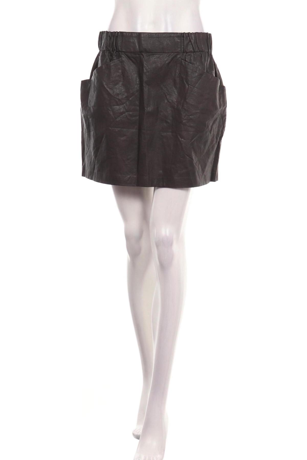 Кожена пола ZARA1