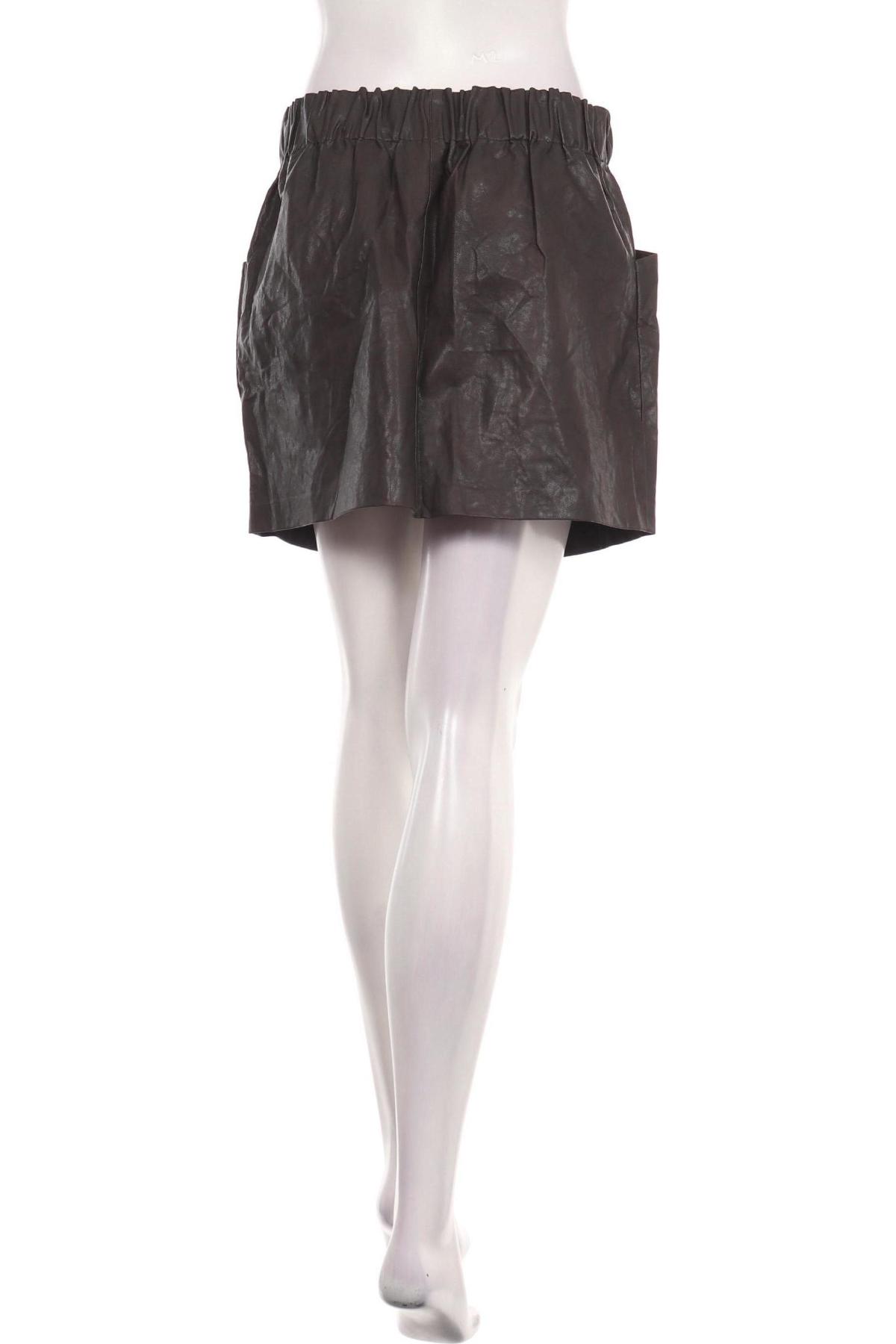 Кожена пола ZARA2