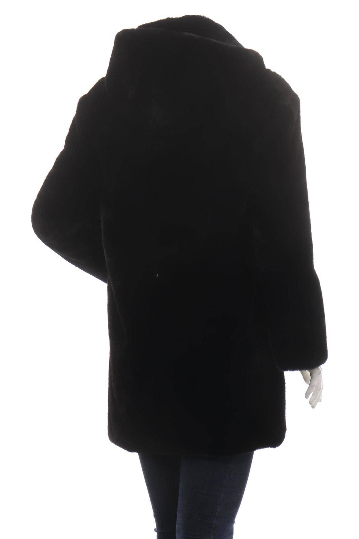 Палто с косъм MANGO2