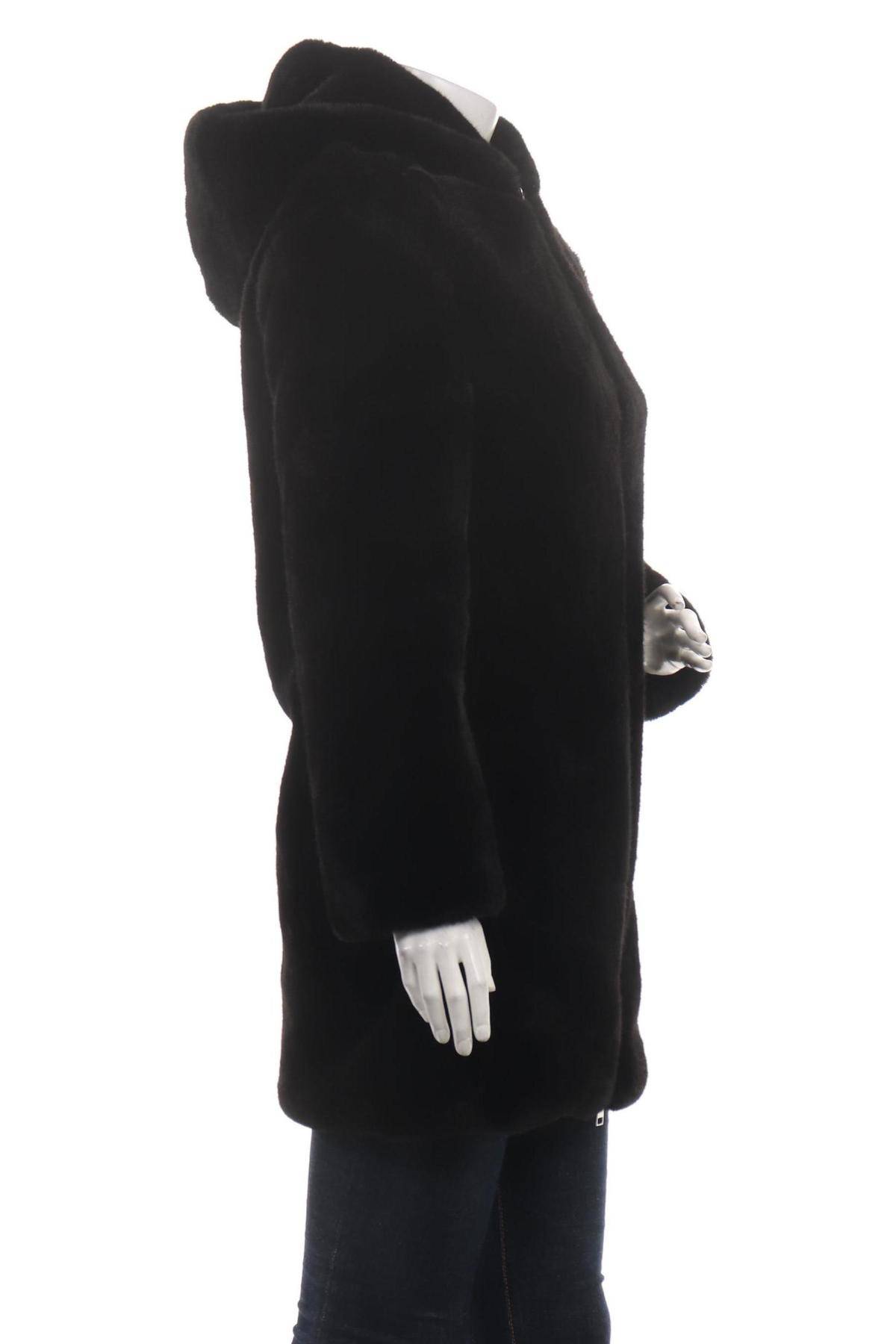 Палто с косъм MANGO3