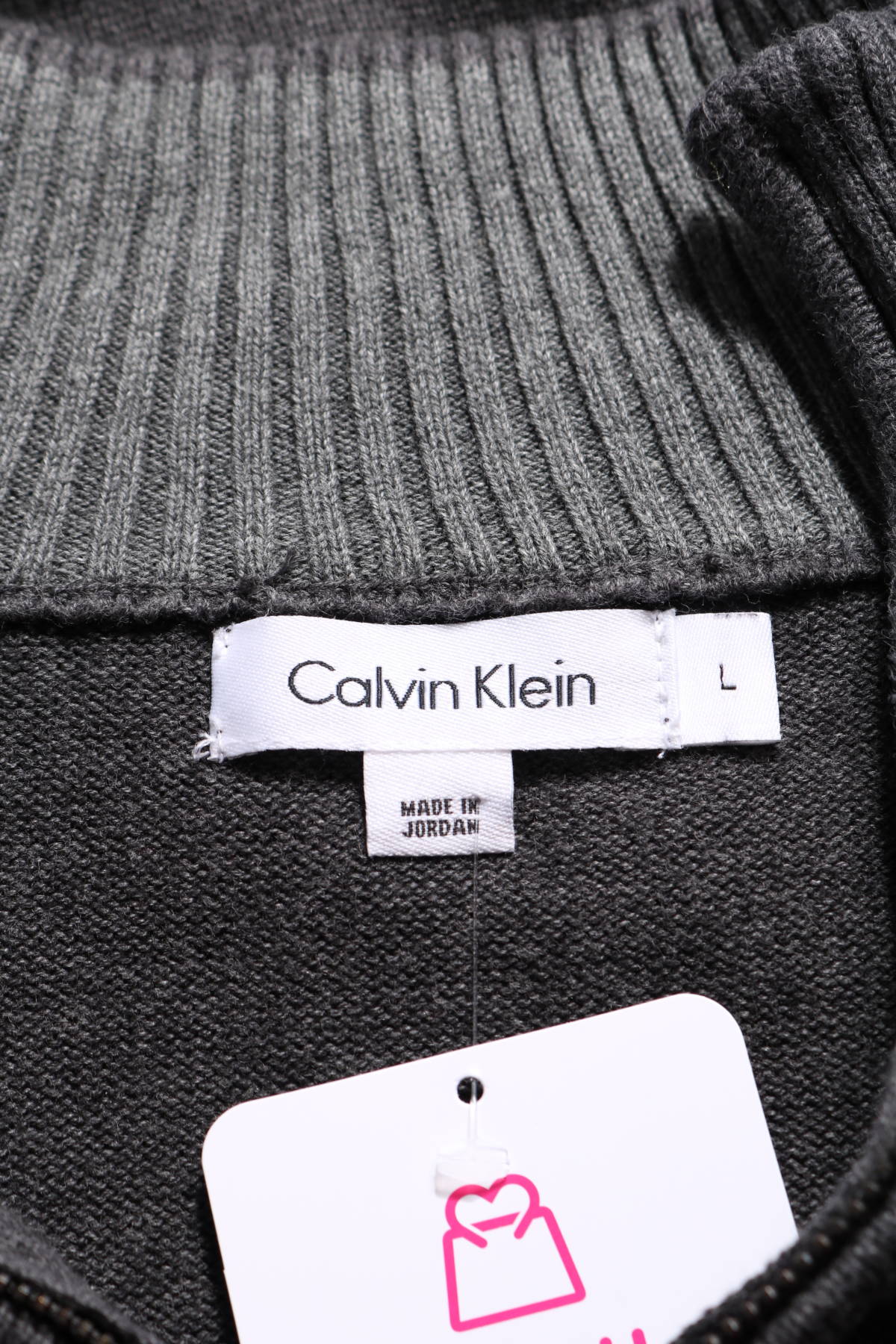 Пуловер с поло яка CALVIN KLEIN3