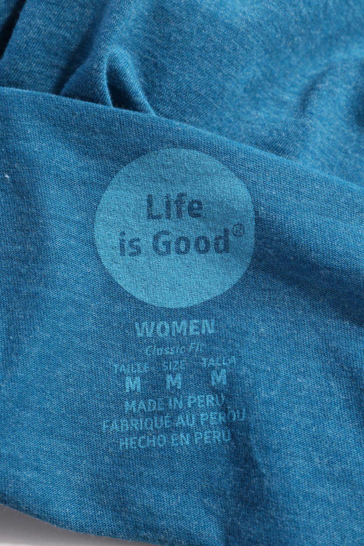 Тениска с щампа LIFE IS GOOD3