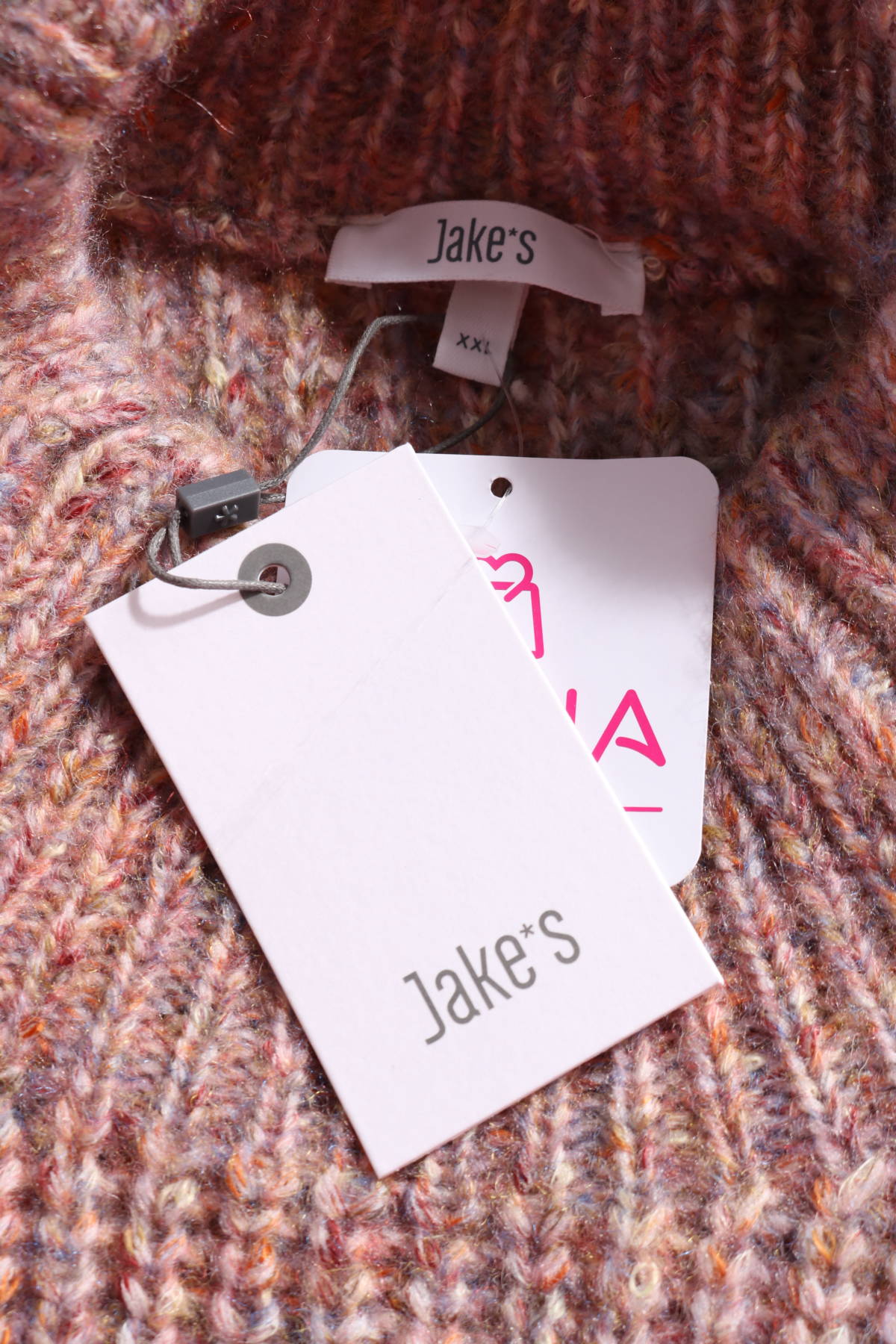 Пуловер с поло яка JAKE`S3